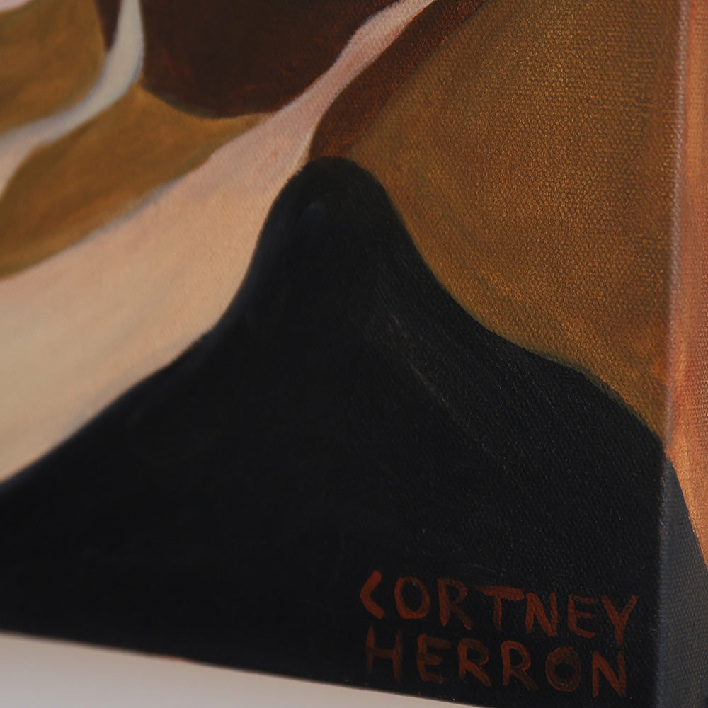 Painting by Cortney Herron