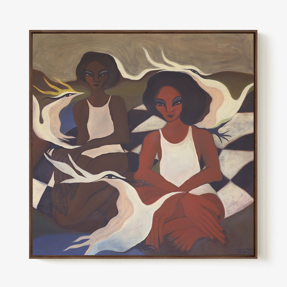 Painting by Cortney Herron