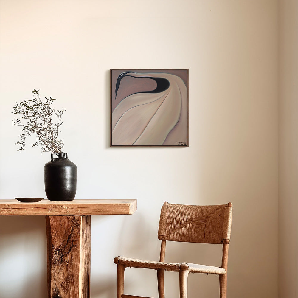 Painting by Cortney Herron