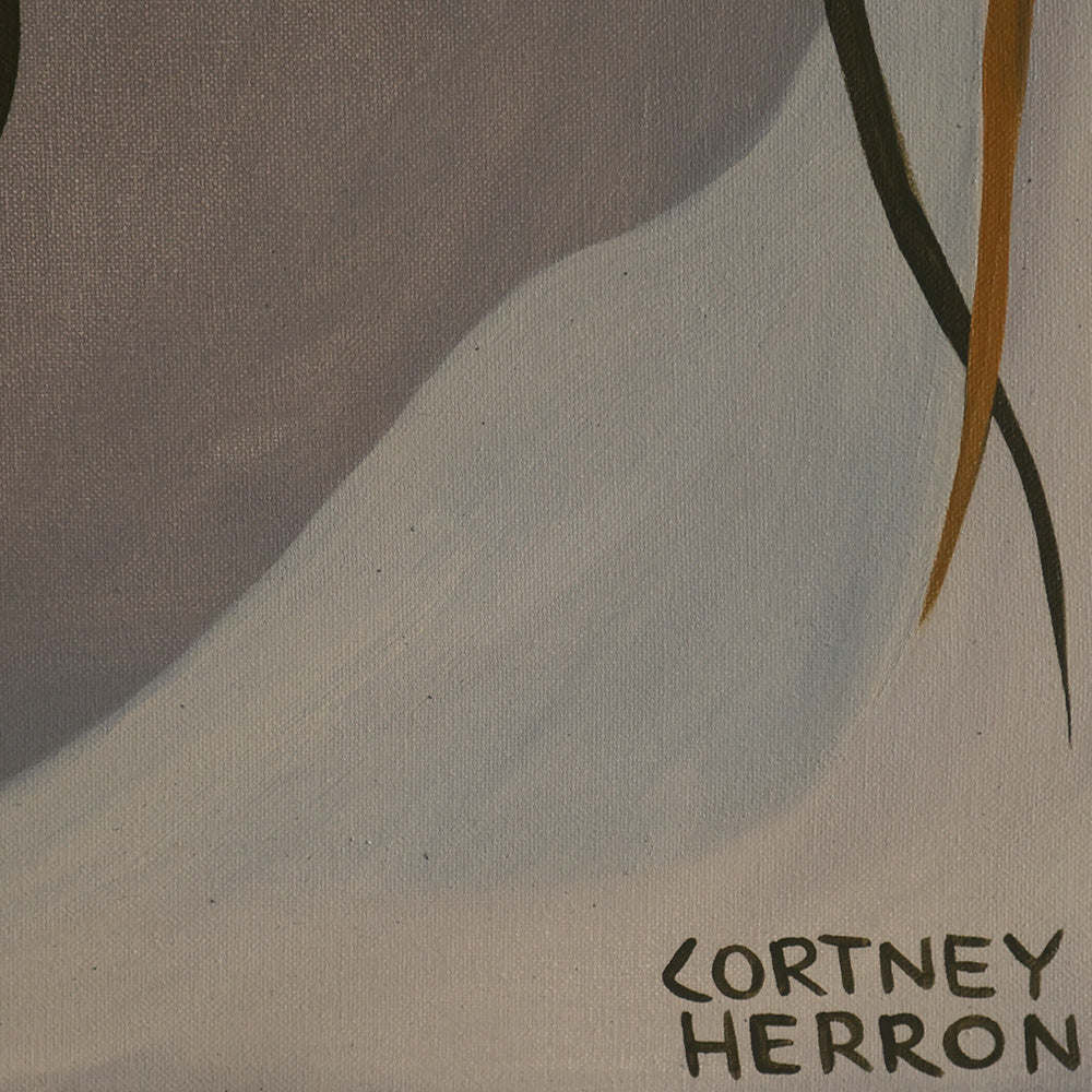 Painting by Cortney Herron