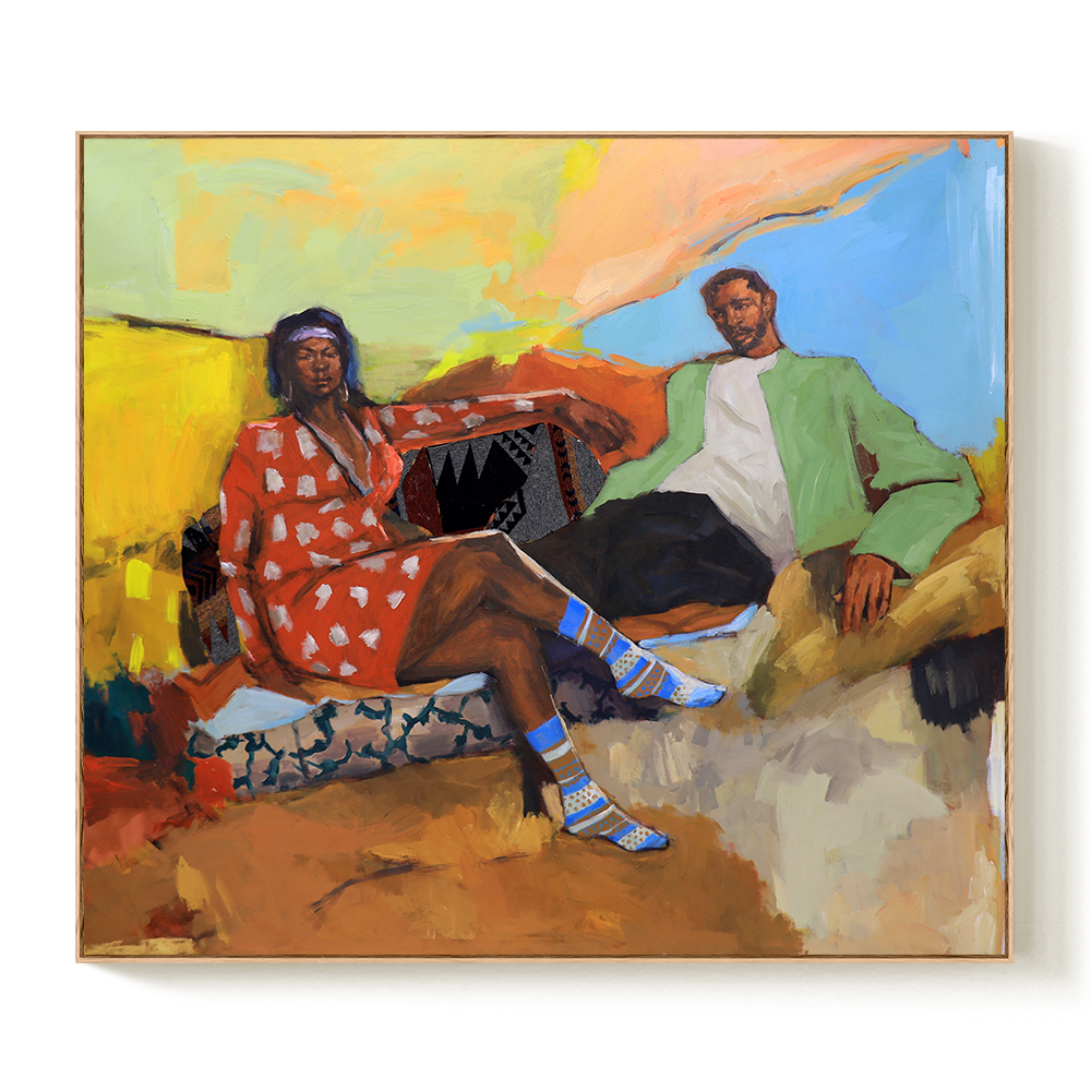 Painting by Abel Beyene