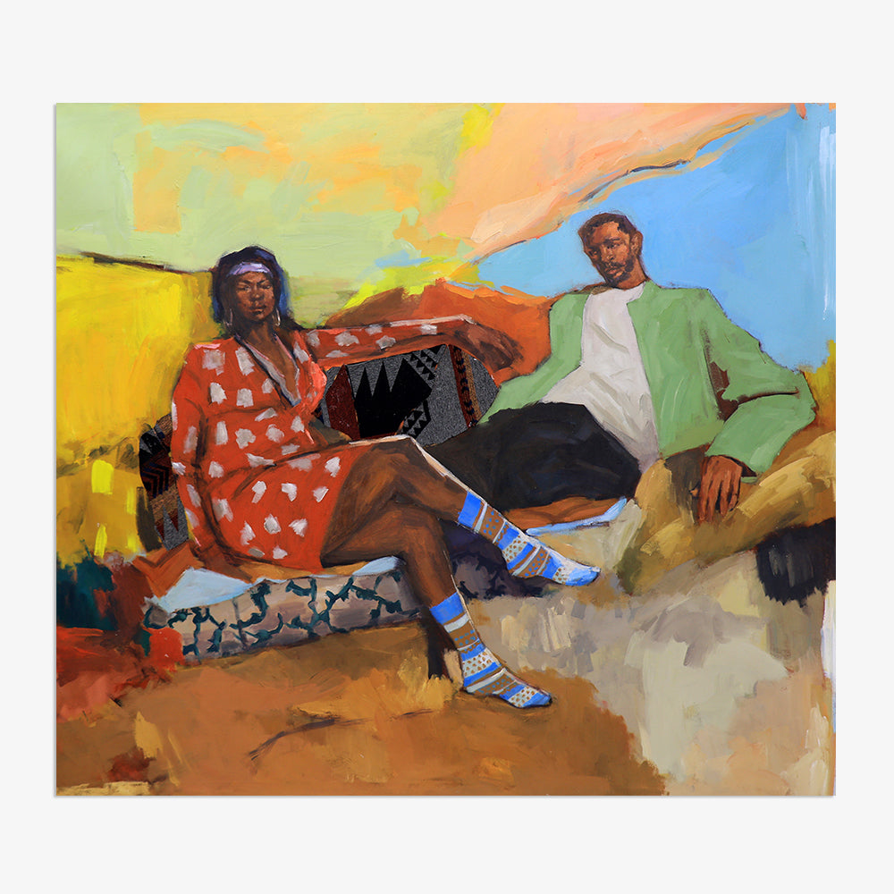 Painting by Abel Beyene