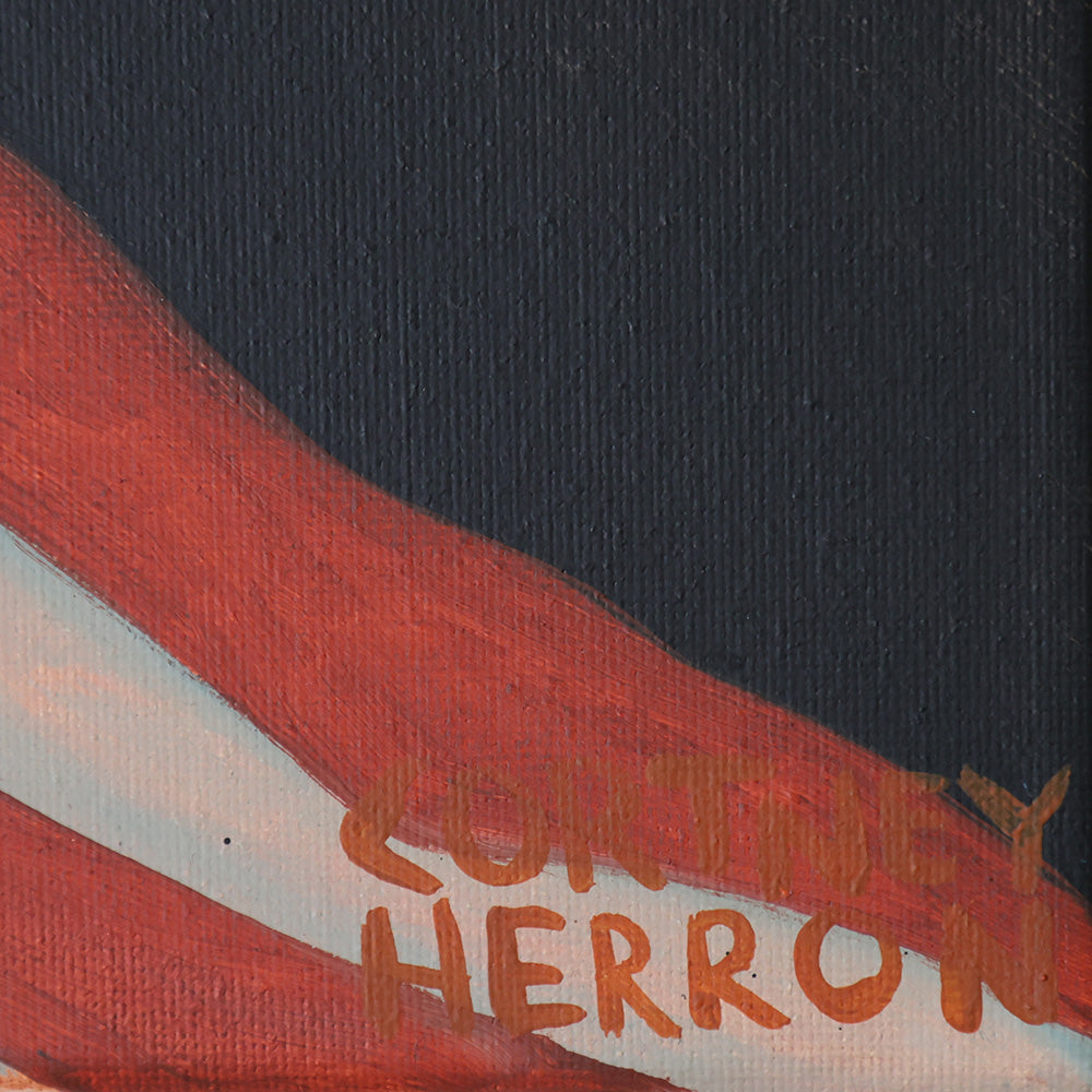 Painting by Cortney Herron