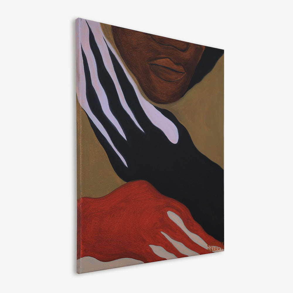 Painting by Cortney Herron