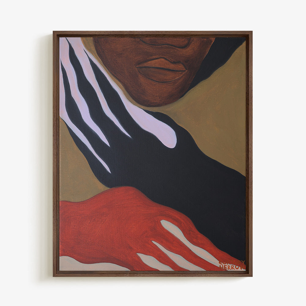 Painting by Cortney Herron
