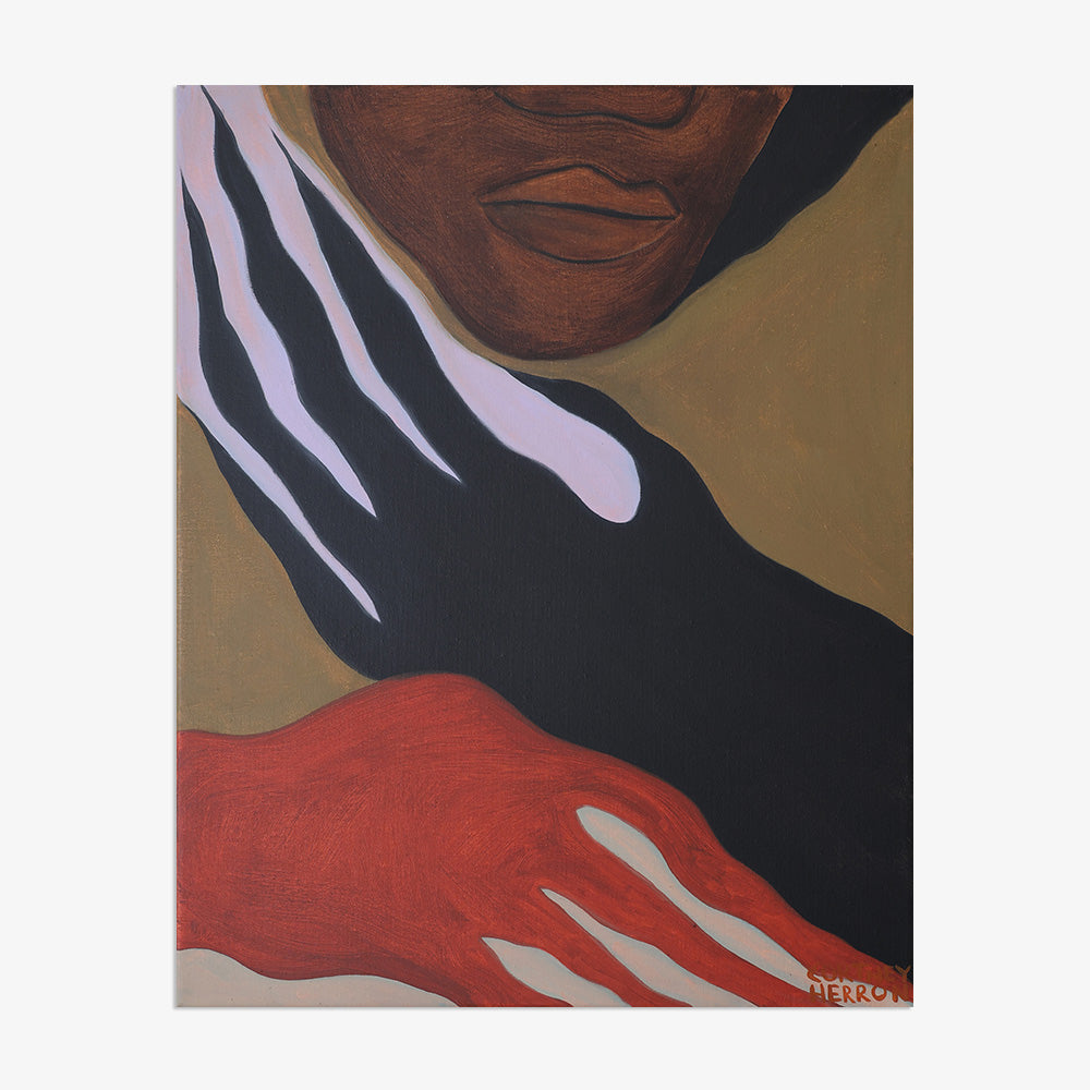 Painting by Cortney Herron