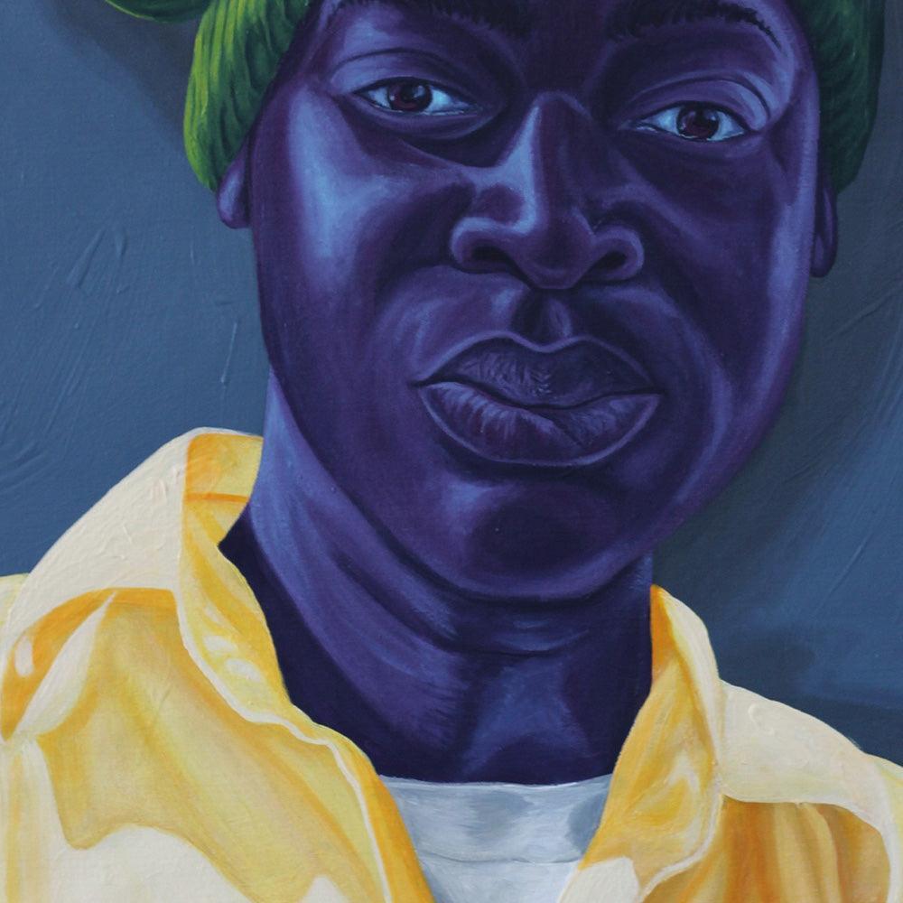 Painting by Qhamanande Maswana