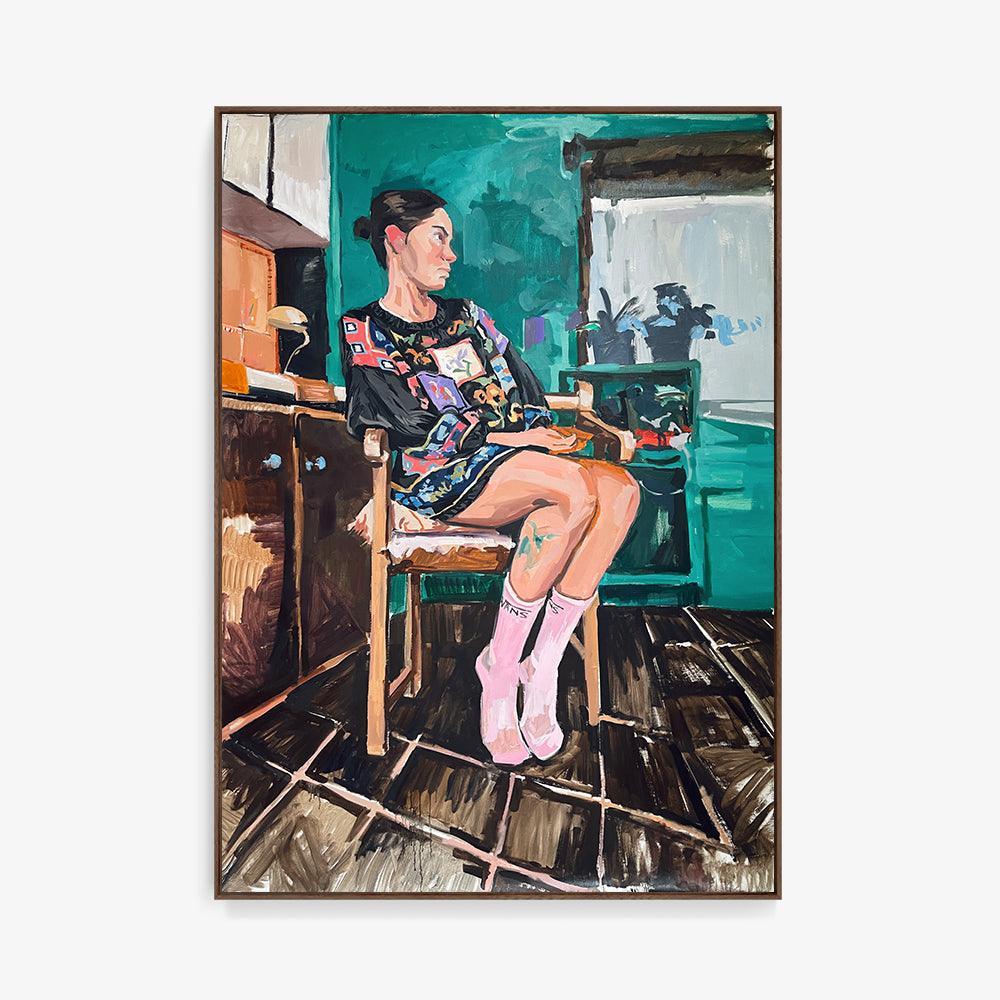 Painting by Lola Erhart