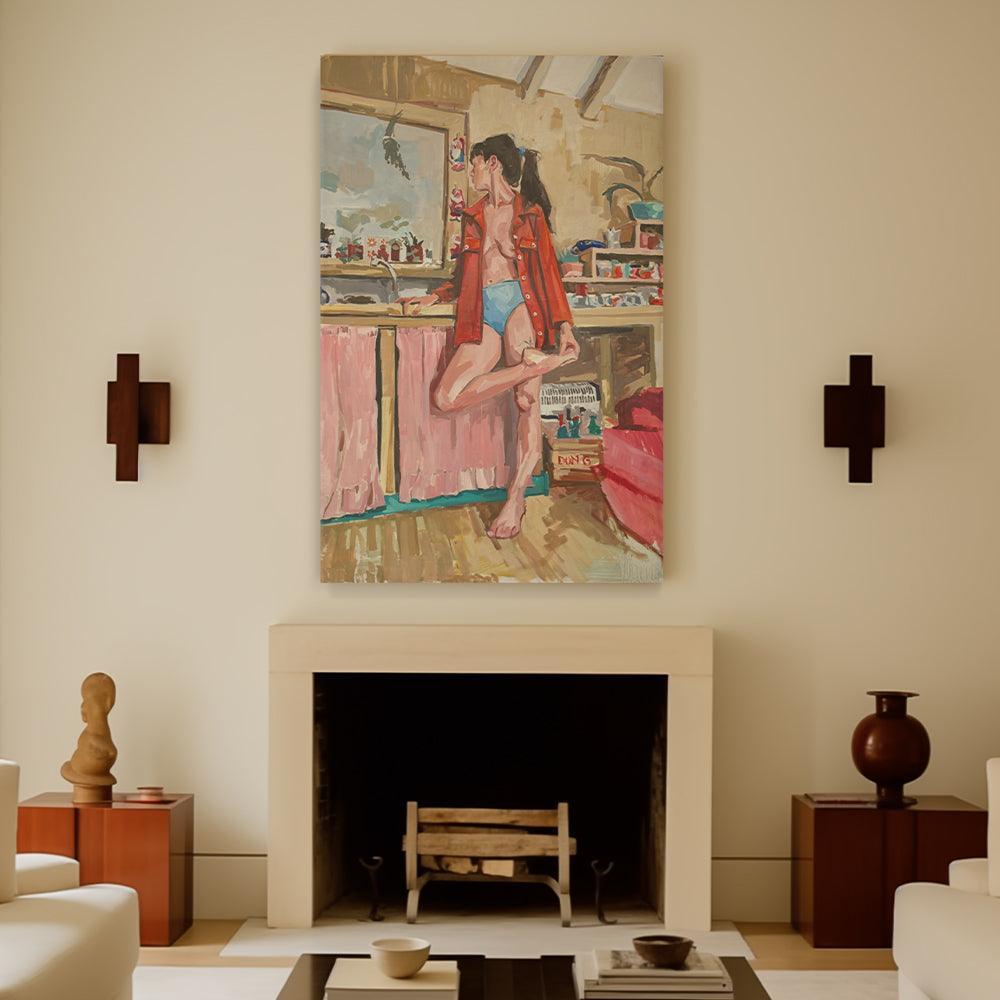 Sol en su Cabaña , Painting by Sol en su Cabaña Tappan