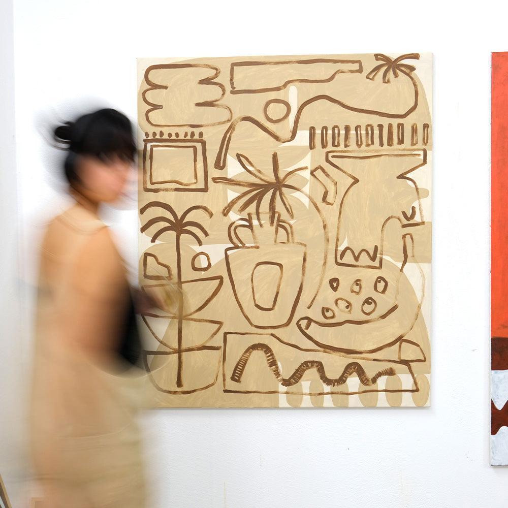 Marron Claro , Painting by Marron Claro Tappan