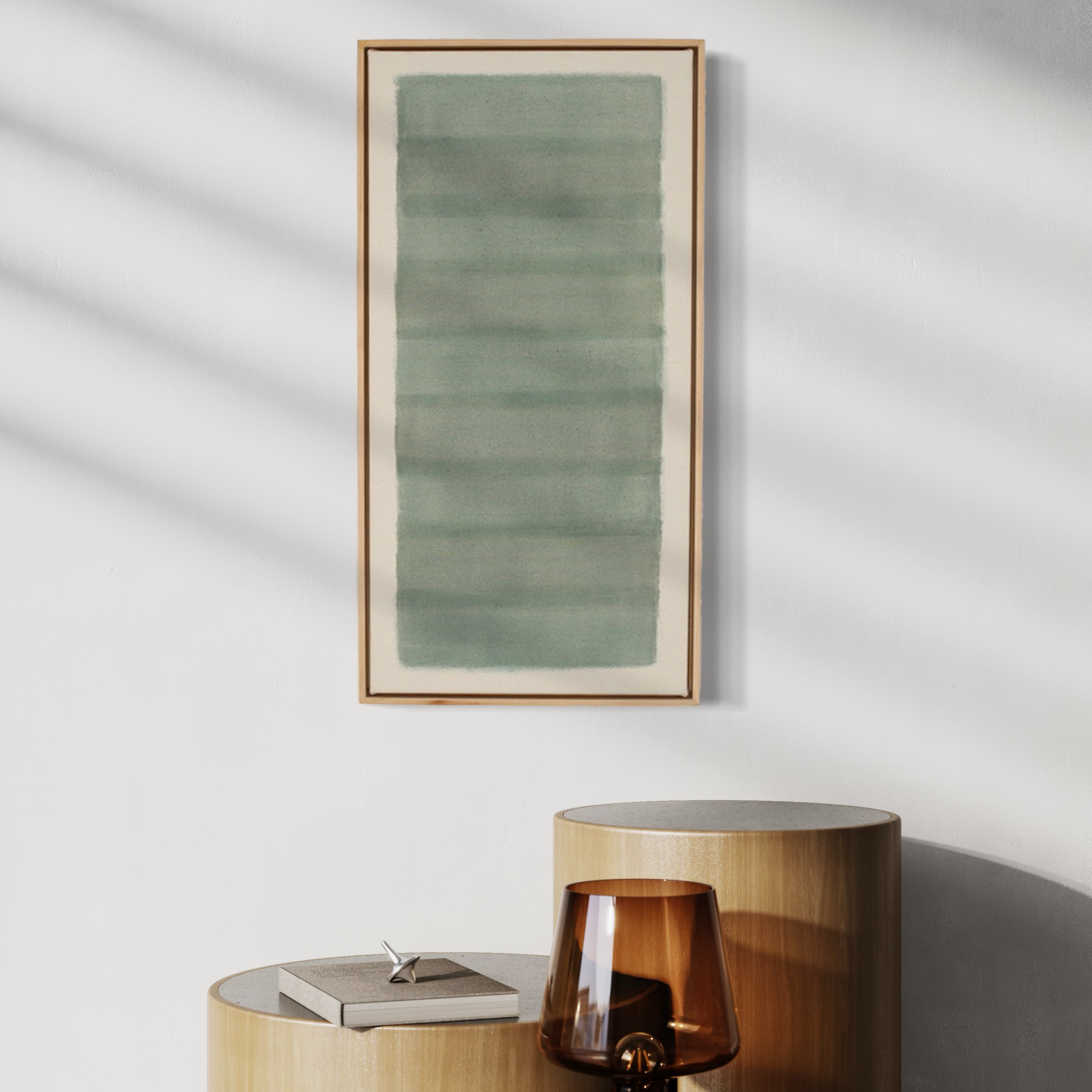 Rectangles in Grey Sage No. 5