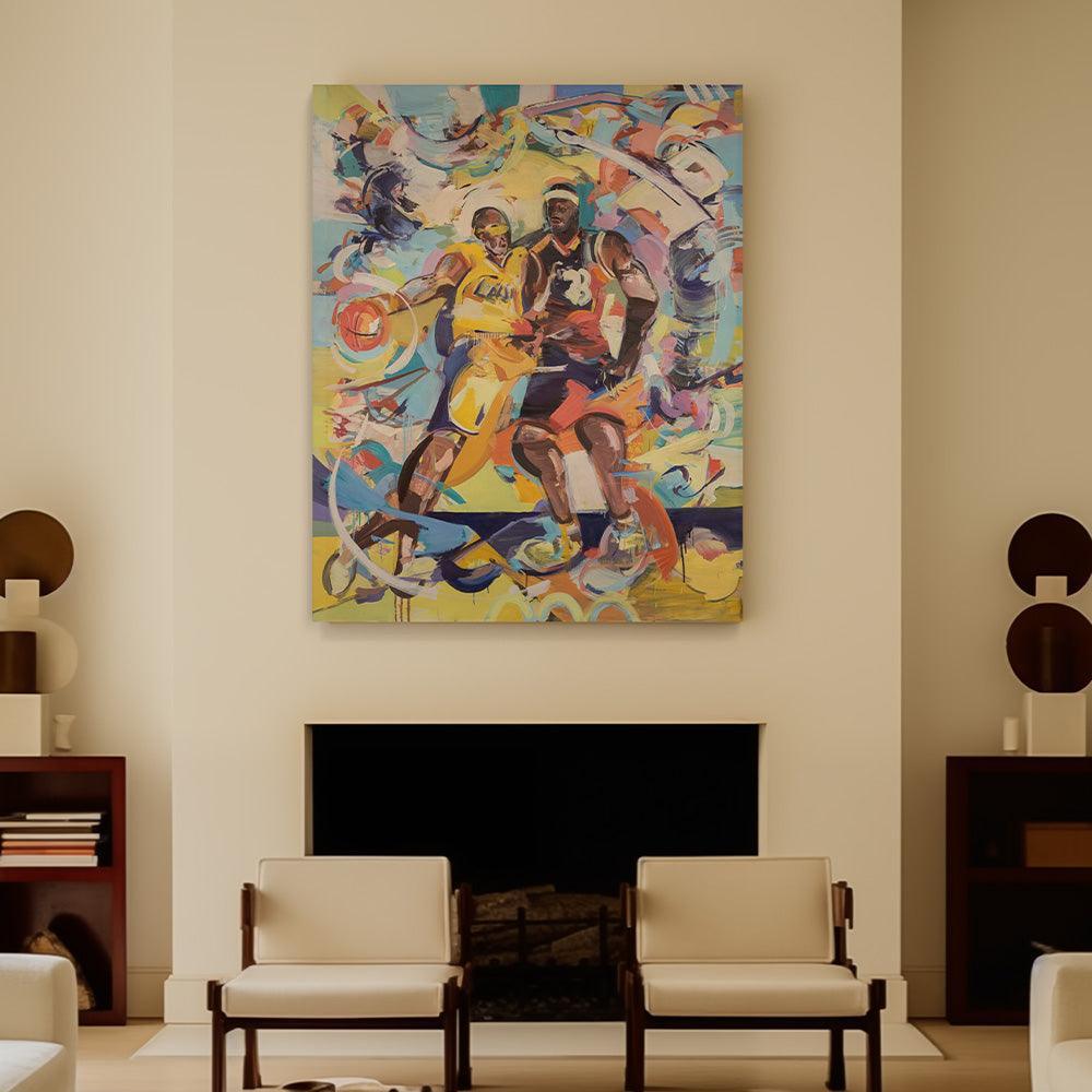 Painting by Eric Uhlir