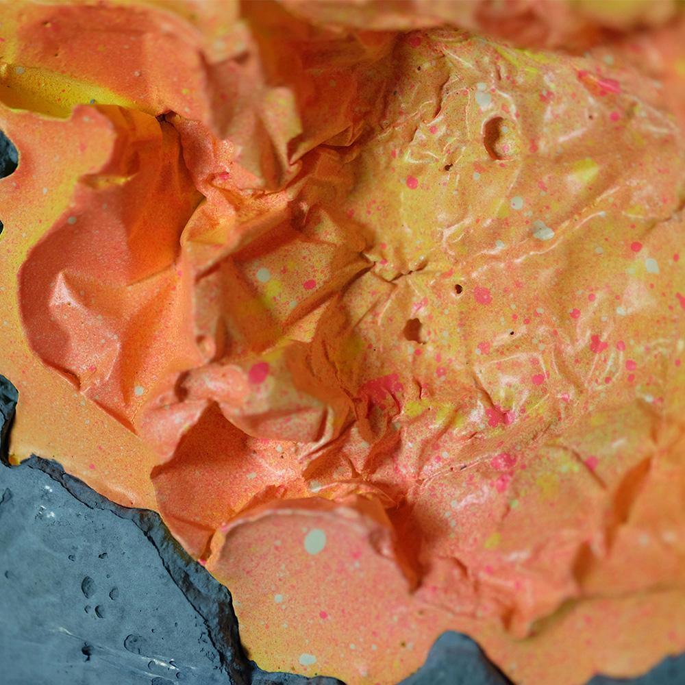 Peach Crater Concentricretion , Sculpture by Peach Crater Concentricretion Tappan
