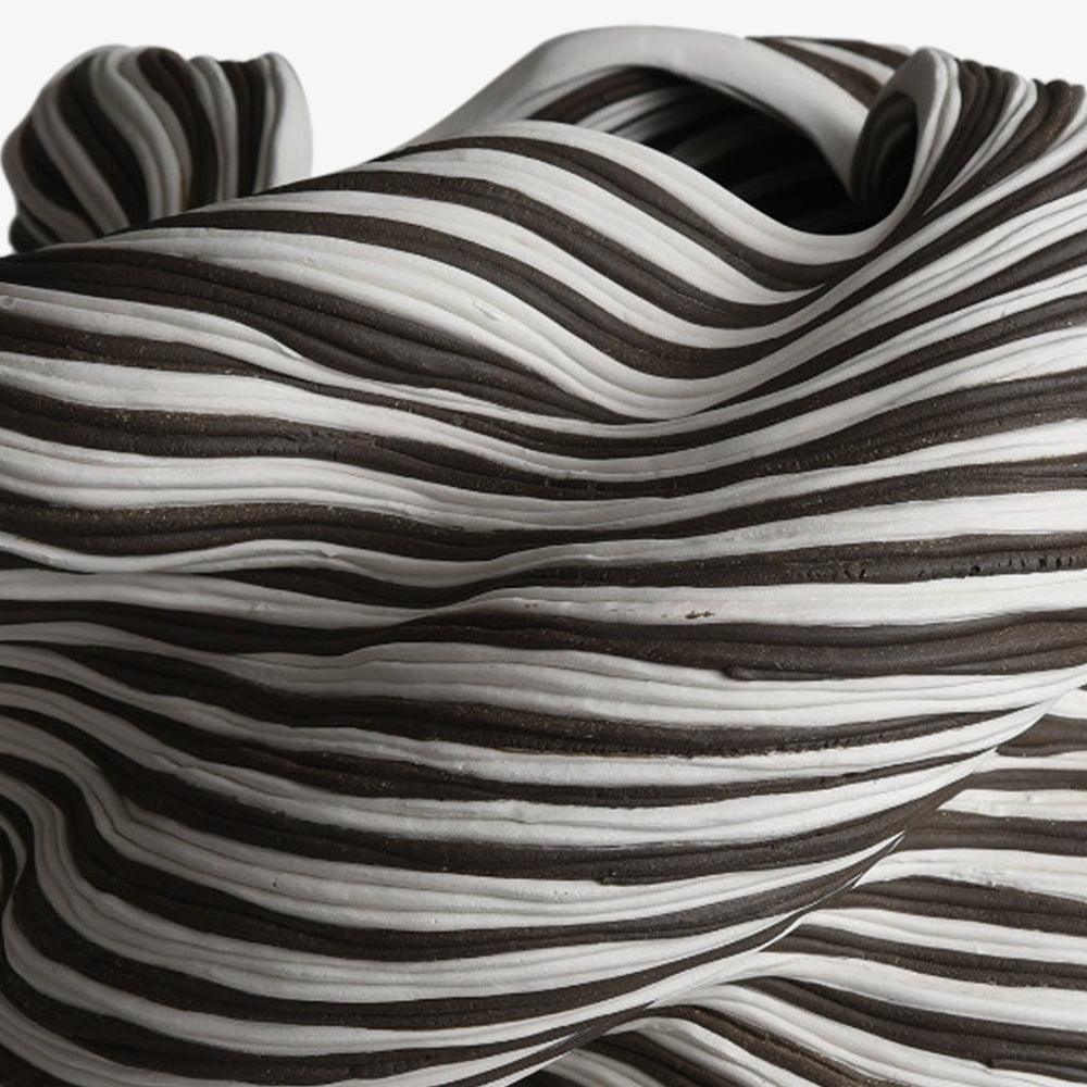 Black & White Vessel #1 , Sculpture by Black & White Vessel #1 Tappan