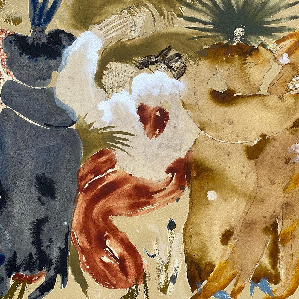 Painting by Caroline Pinney