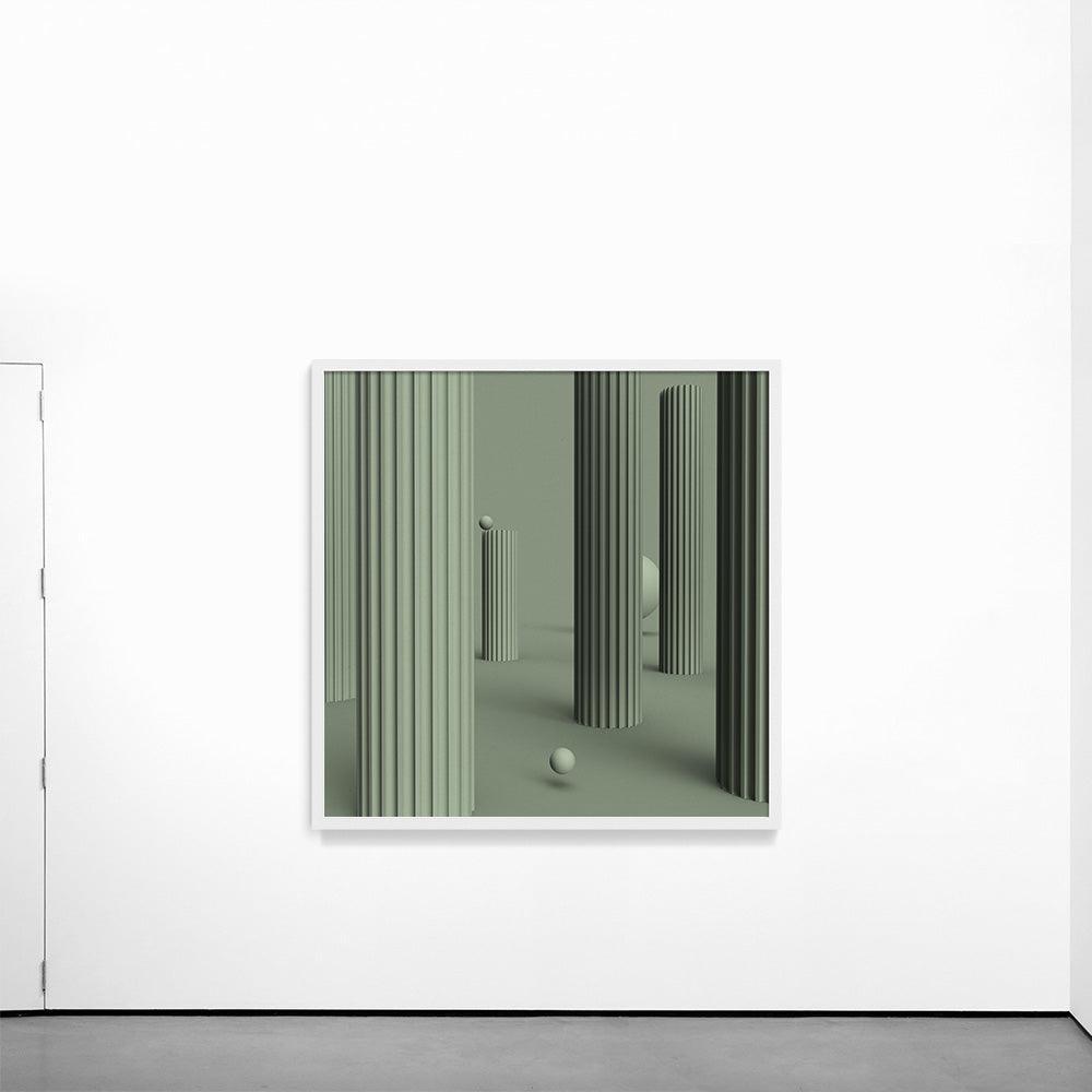 WHISPER II (Green) , Print by WHISPER II (Green) Tappan