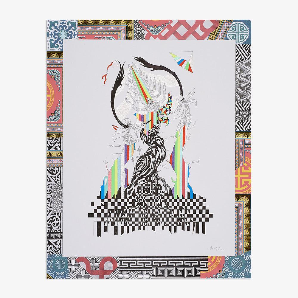 Work on Paper by Eriko Tsogo