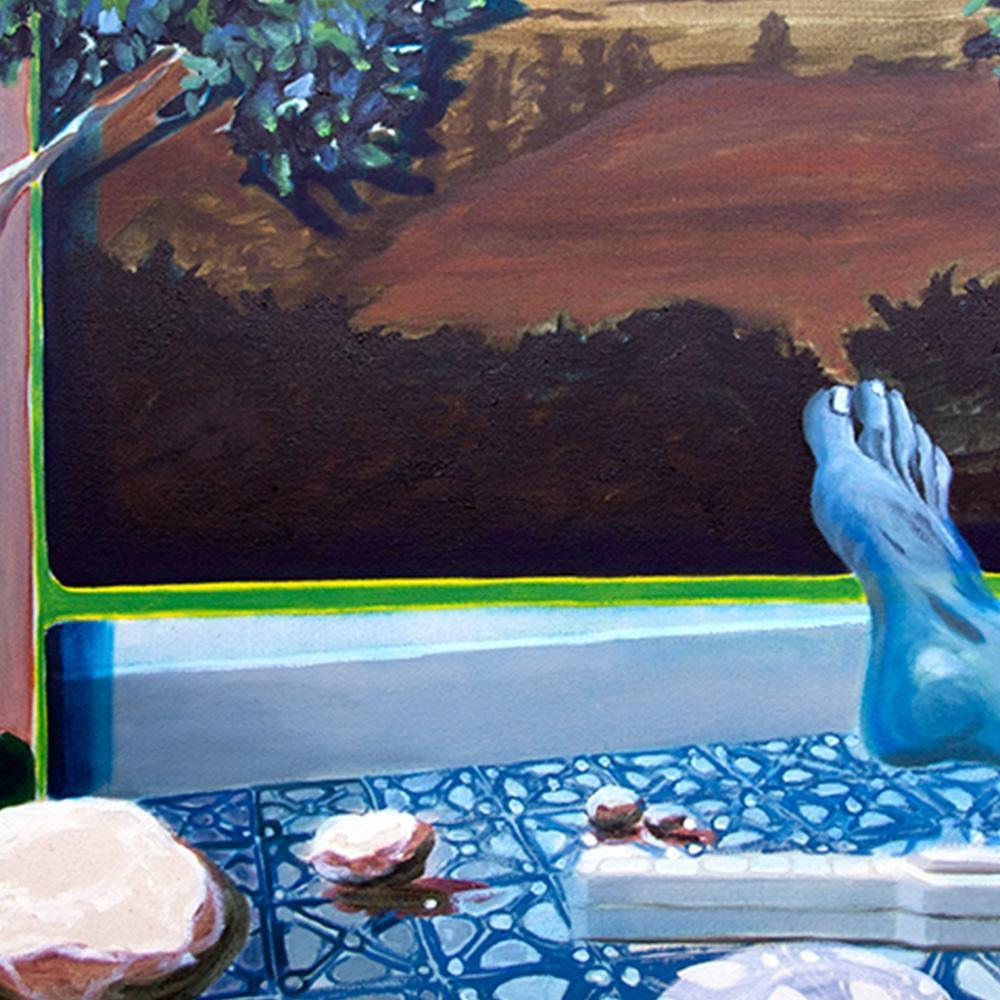 Painting by Mathew Tucker
