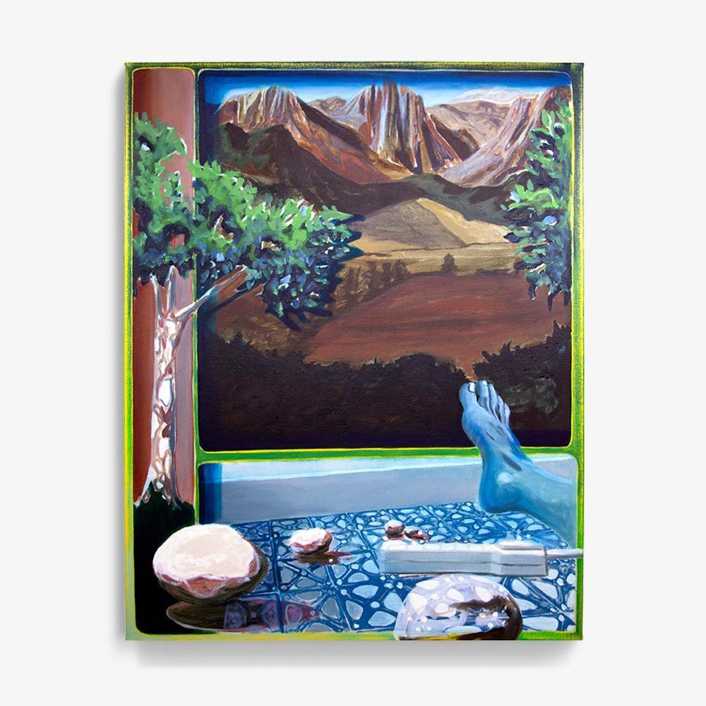 Painting by Mathew Tucker