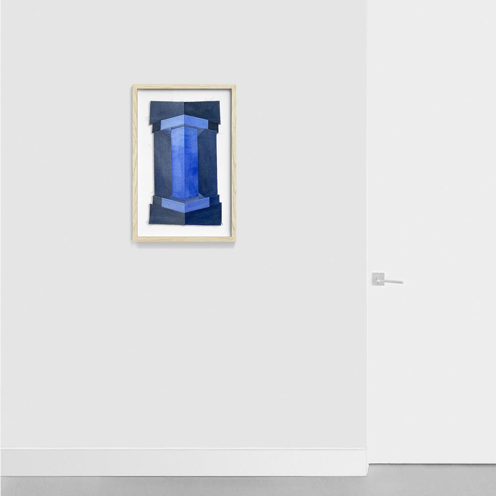 Blue Rule , Textile by Blue Rule Tappan