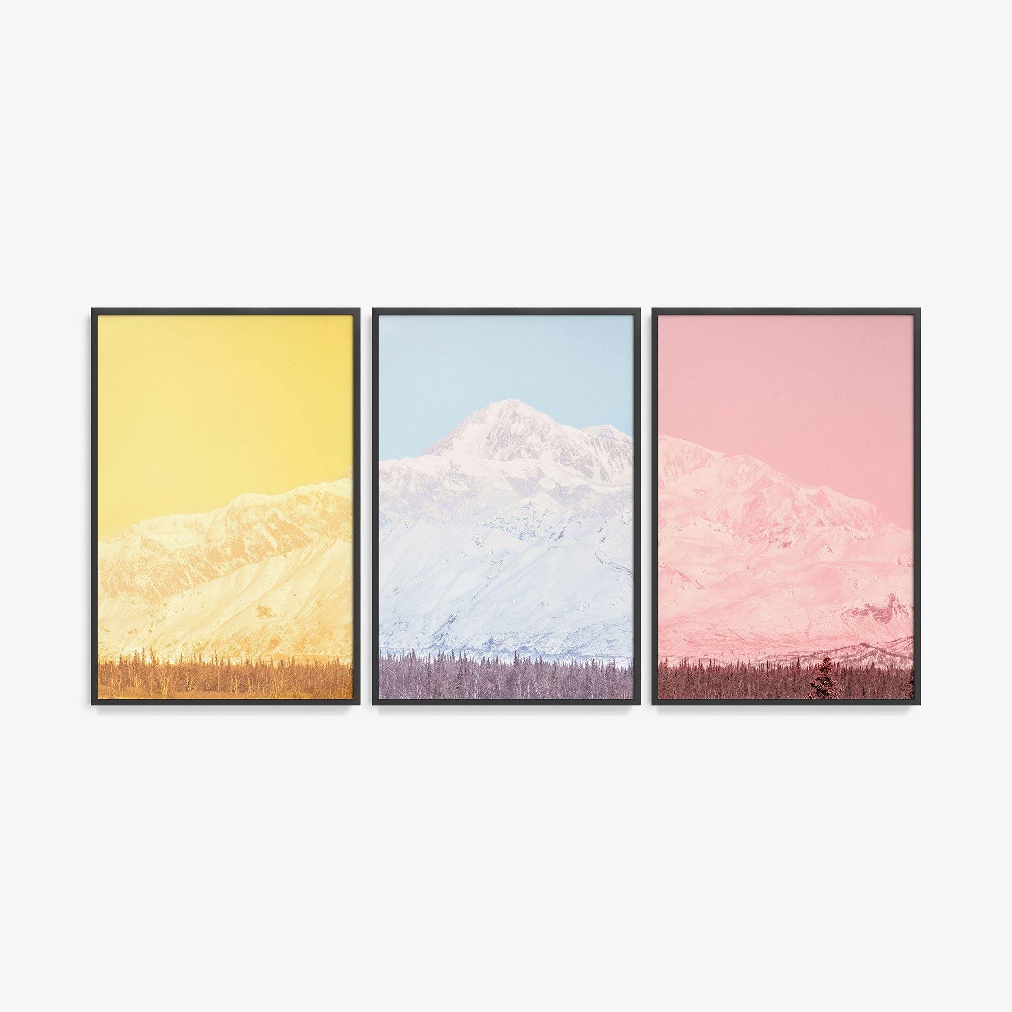Denali Triptych I, Photograph  by  Denali Triptych I Tappan