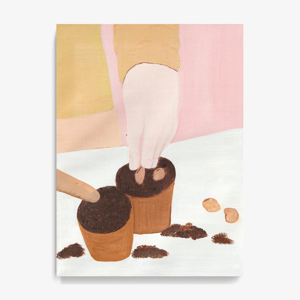 Painting by Johanna Tagada Hoffbeck