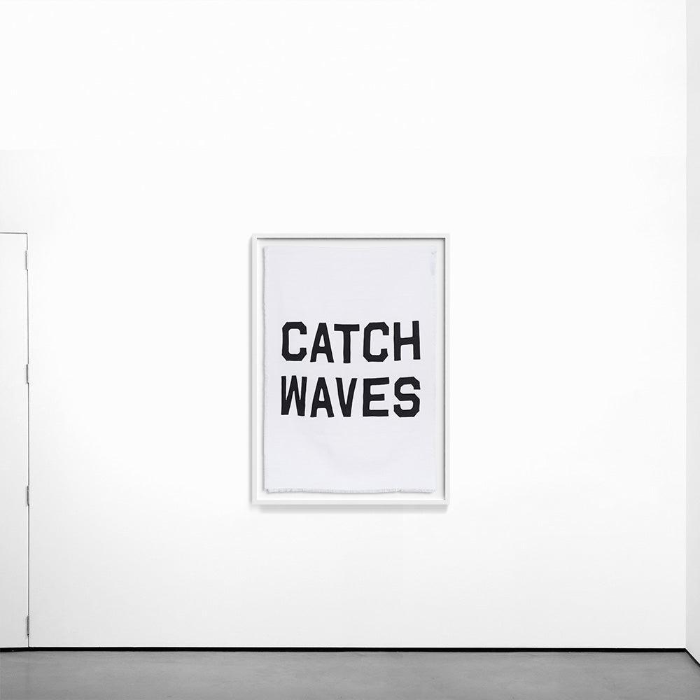 Catch Waves , Textile by Catch Waves Tappan