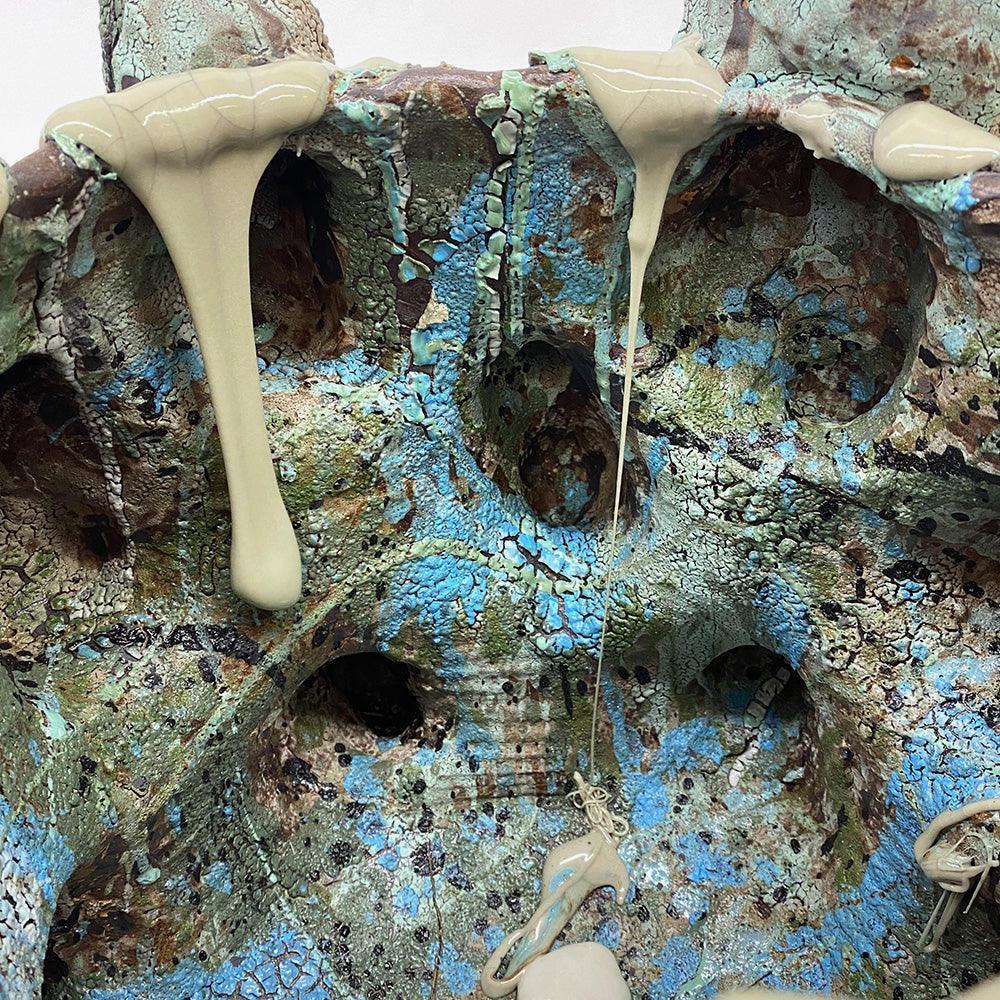 Cave Vessel: Green Lip , Sculpture by Cave Vessel: Green Lip Tappan