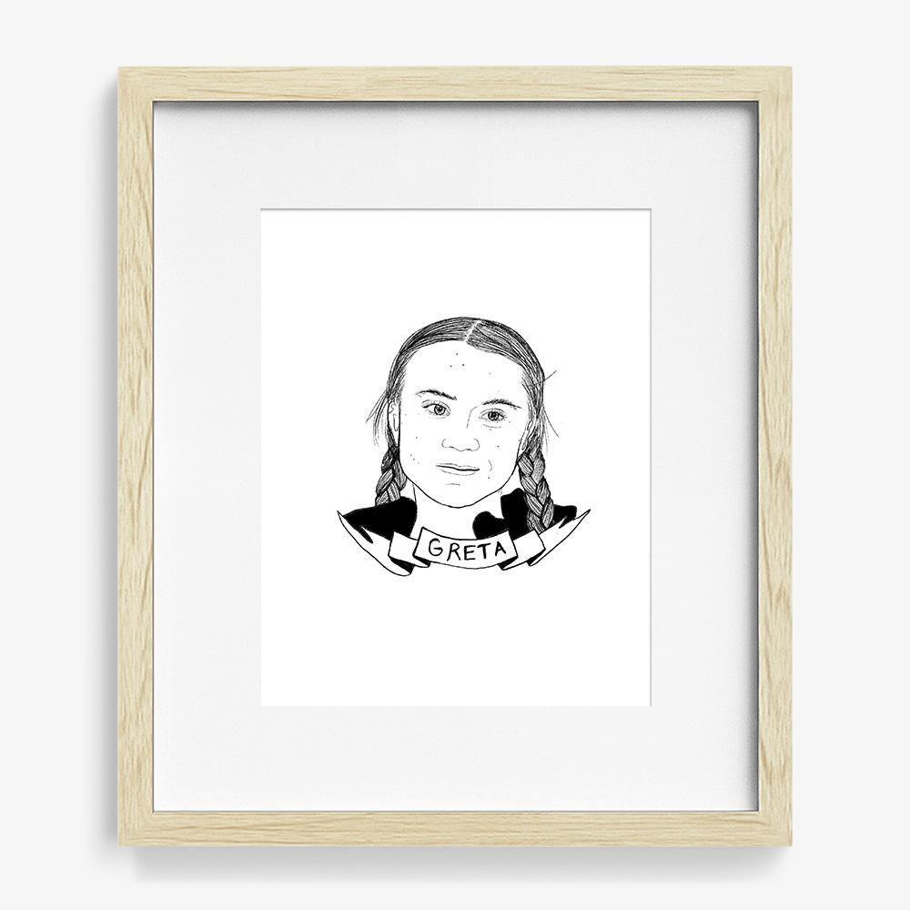 Greta Thunberg, Print  by  Greta Thunberg Tappan