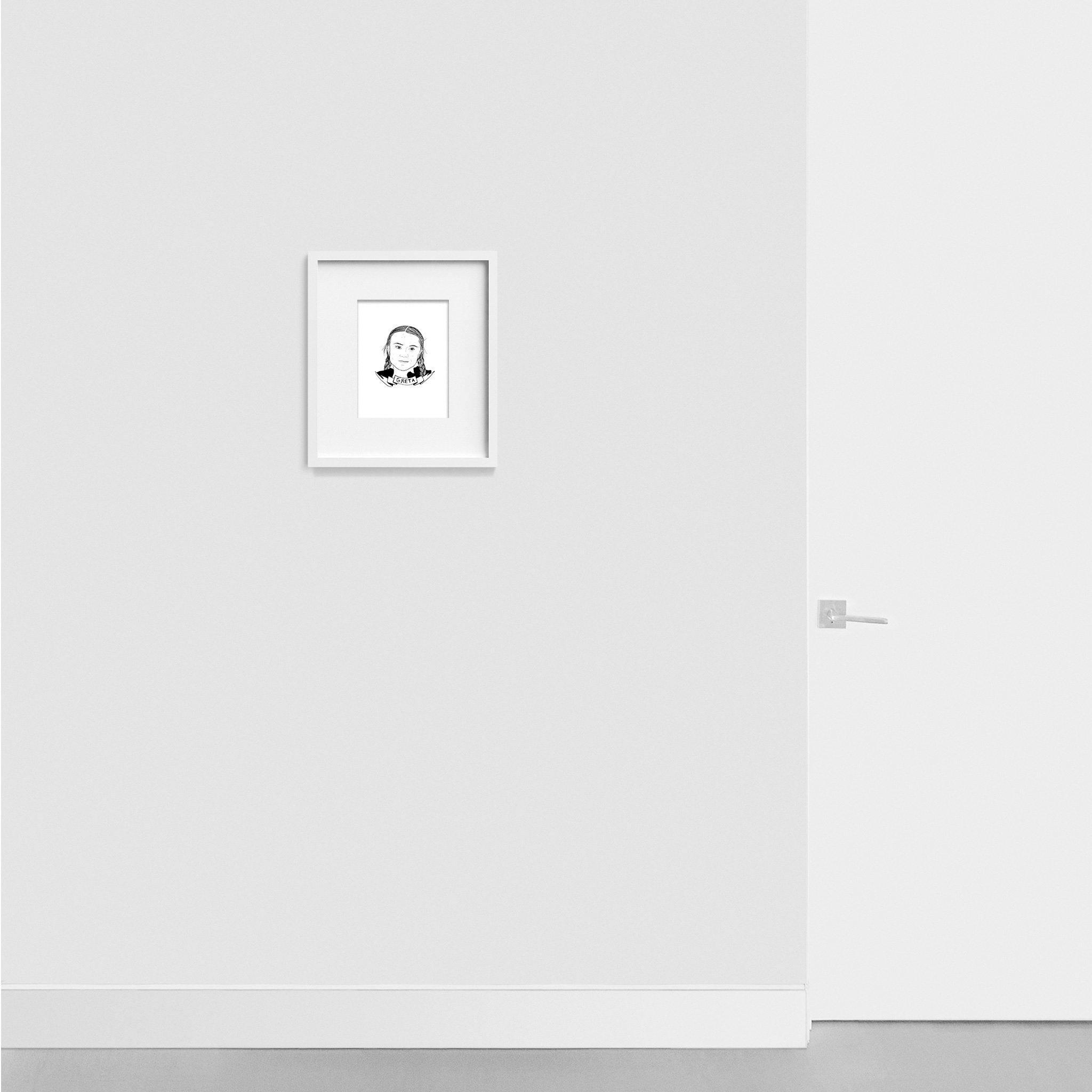 Greta Thunberg, Print  by  Greta Thunberg Tappan