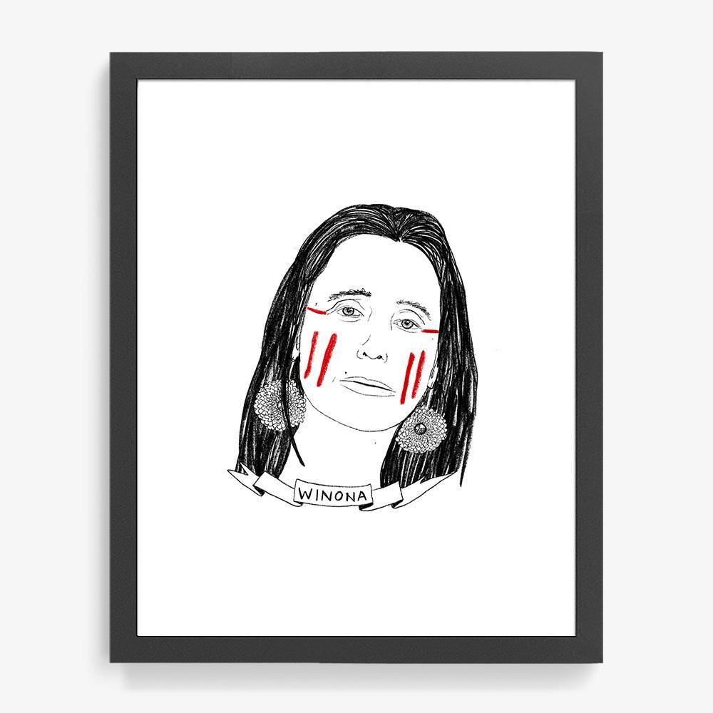 Winona LaDuke, Print  by  Winona LaDuke Tappan