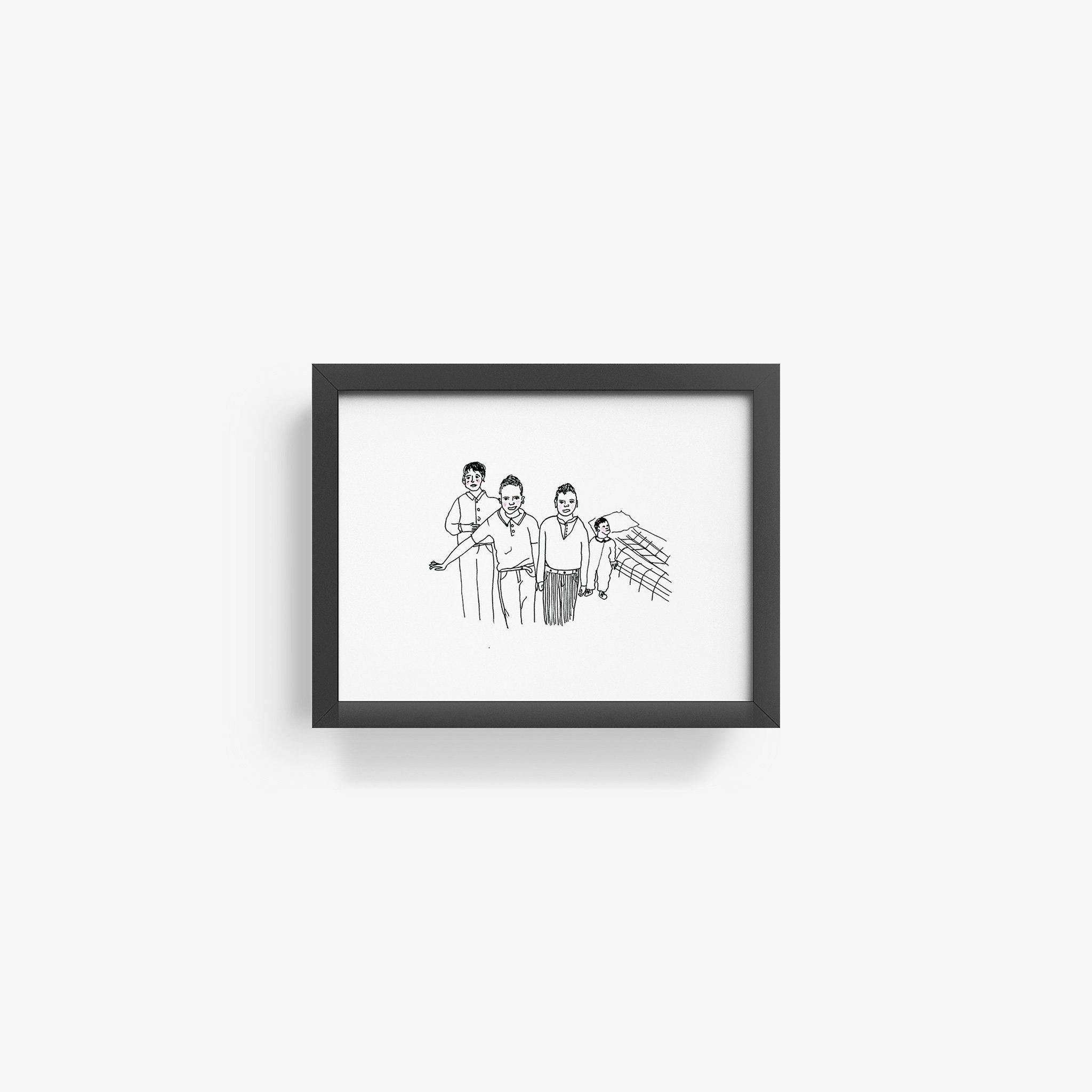 Borden Boys, Print  by  Borden Boys Tappan