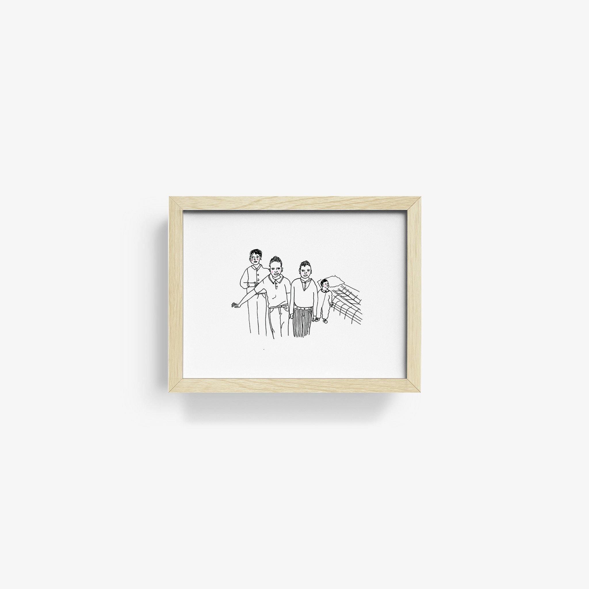 Borden Boys, Print  by  Borden Boys Tappan