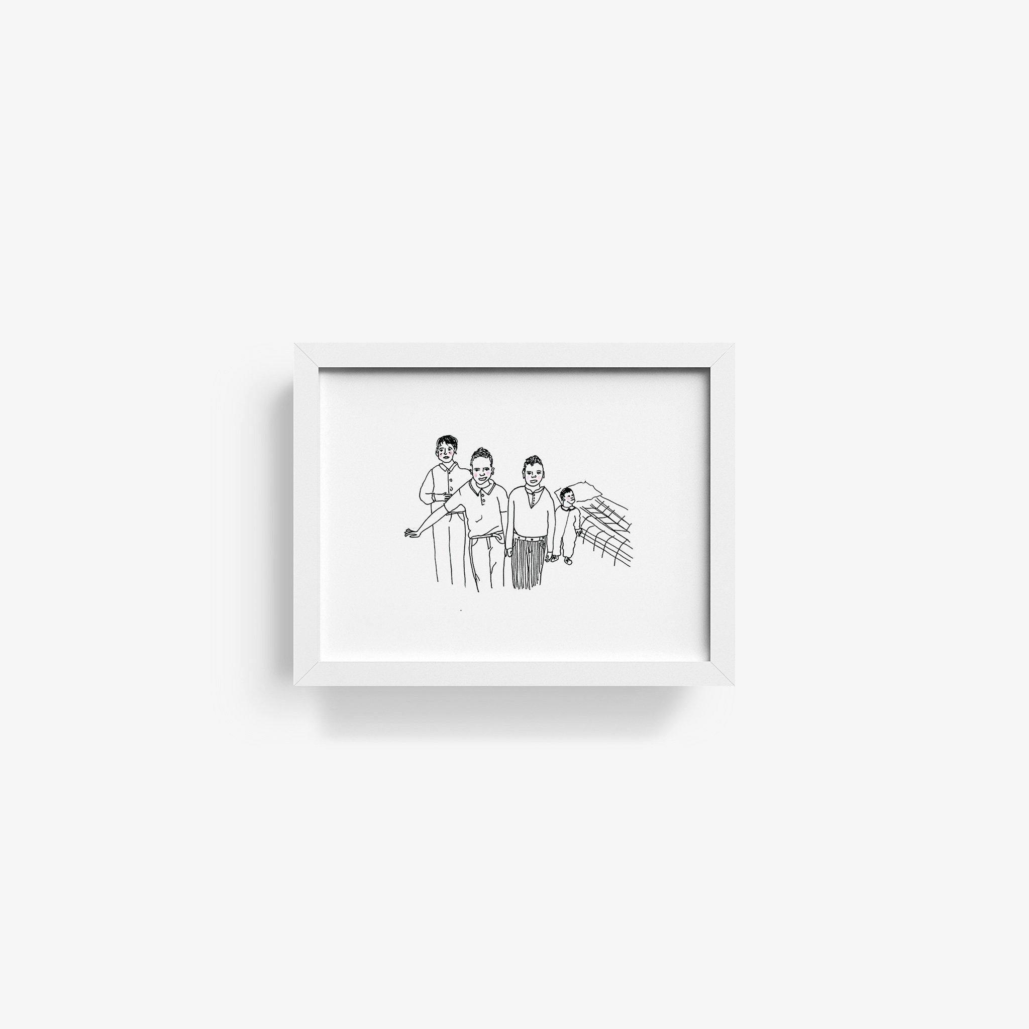 Borden Boys, Print  by  Borden Boys Tappan