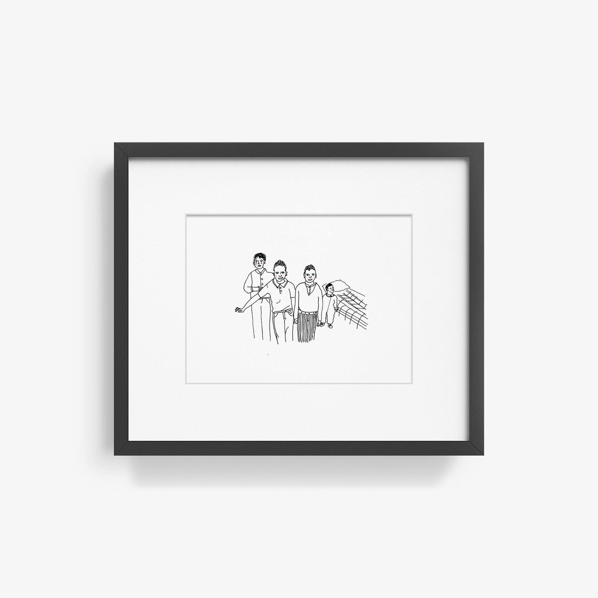 Borden Boys, Print  by  Borden Boys Tappan