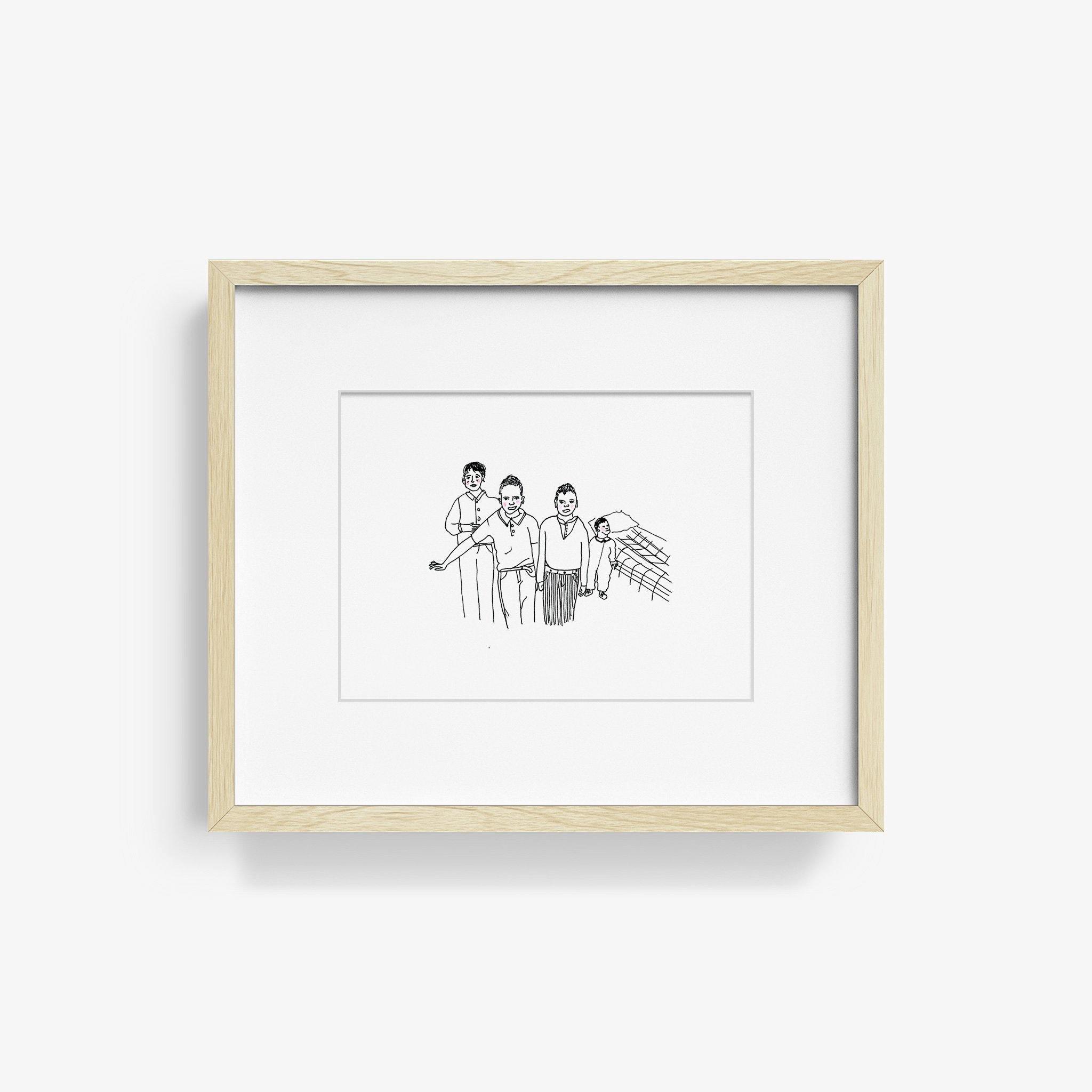 Borden Boys, Print  by  Borden Boys Tappan