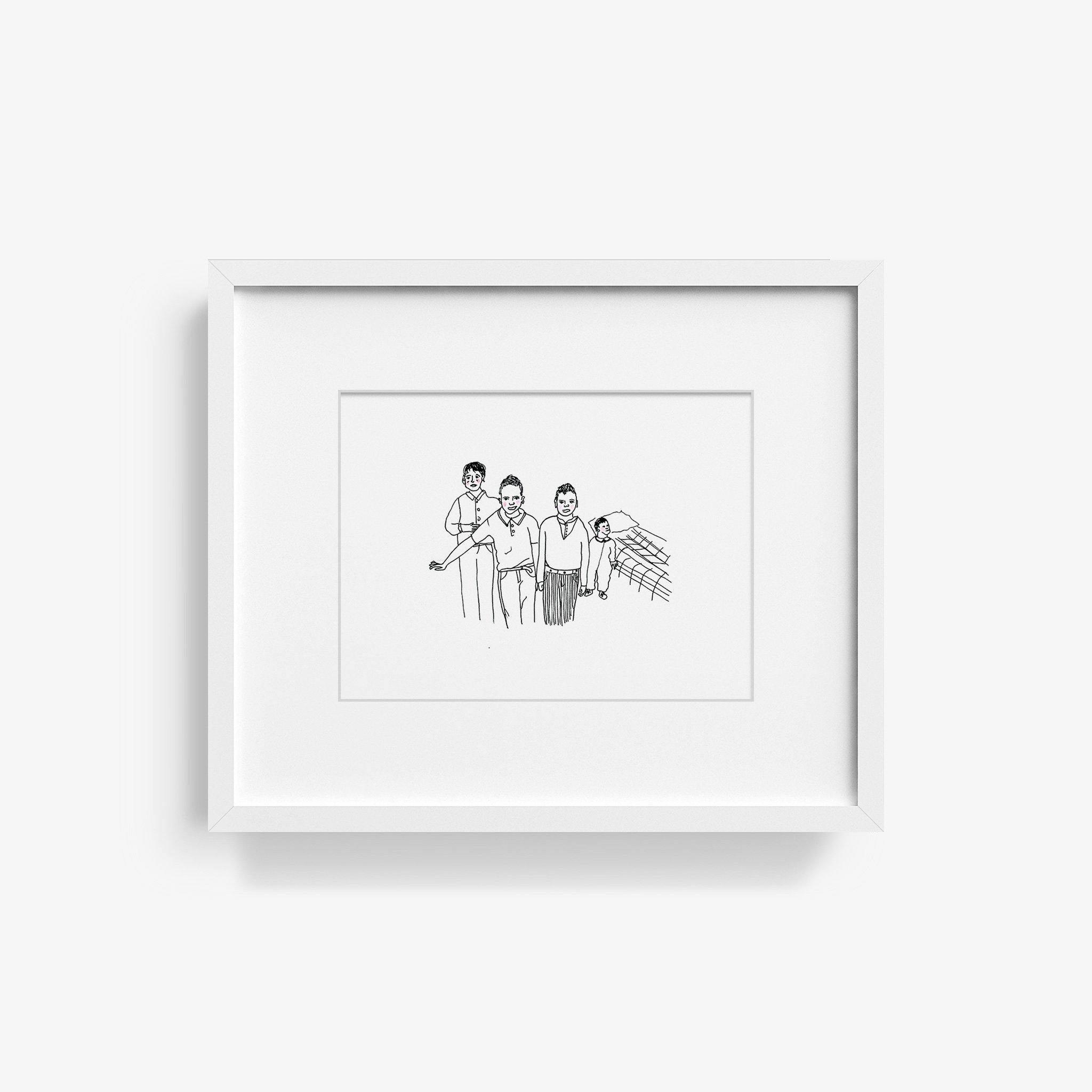 Borden Boys, Print  by  Borden Boys Tappan