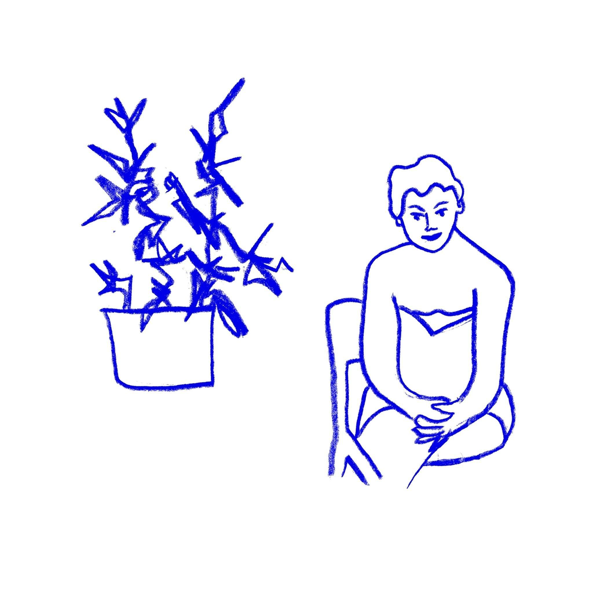 Blue Grandma, Print  by  Blue Grandma Tappan