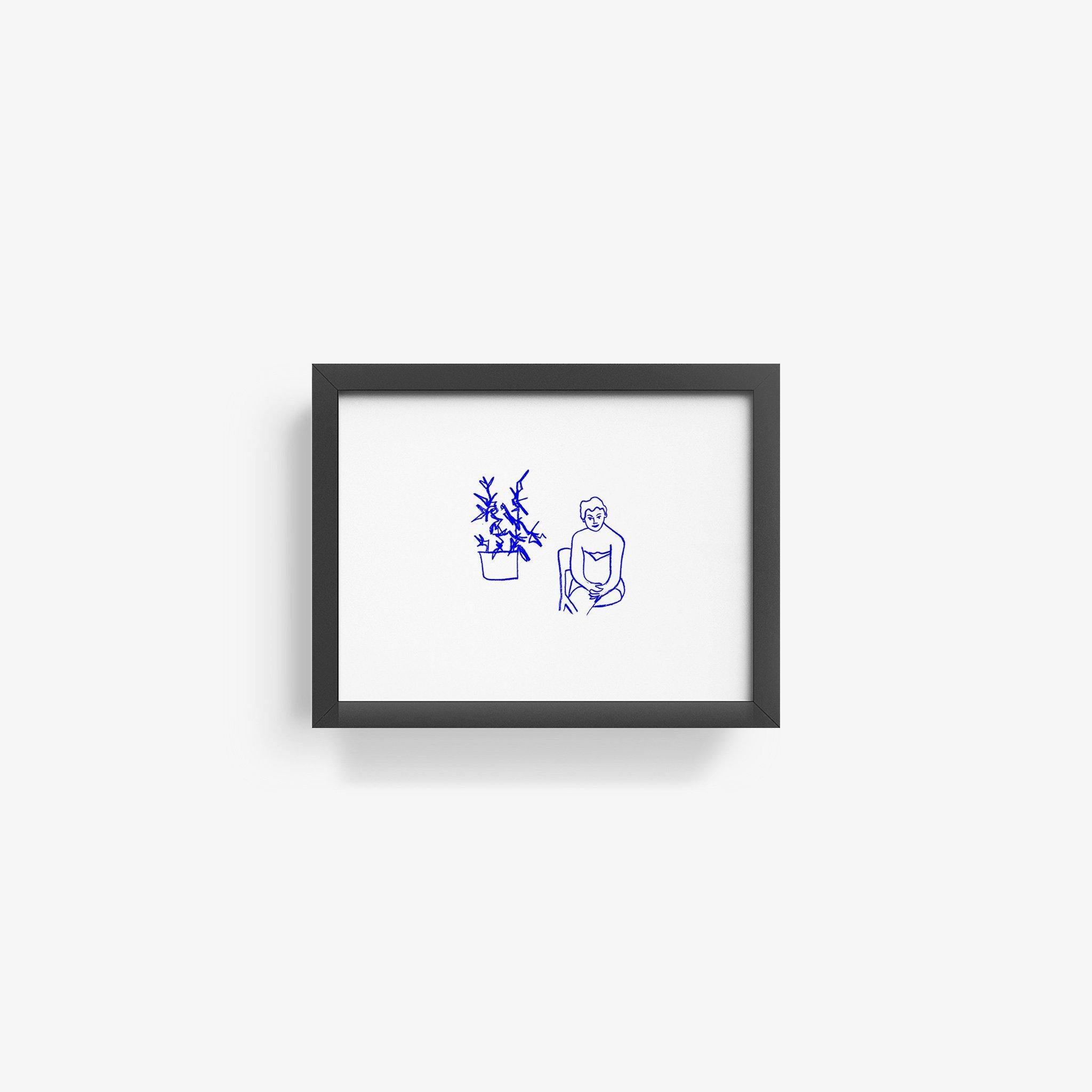 Blue Grandma, Print  by  Blue Grandma Tappan