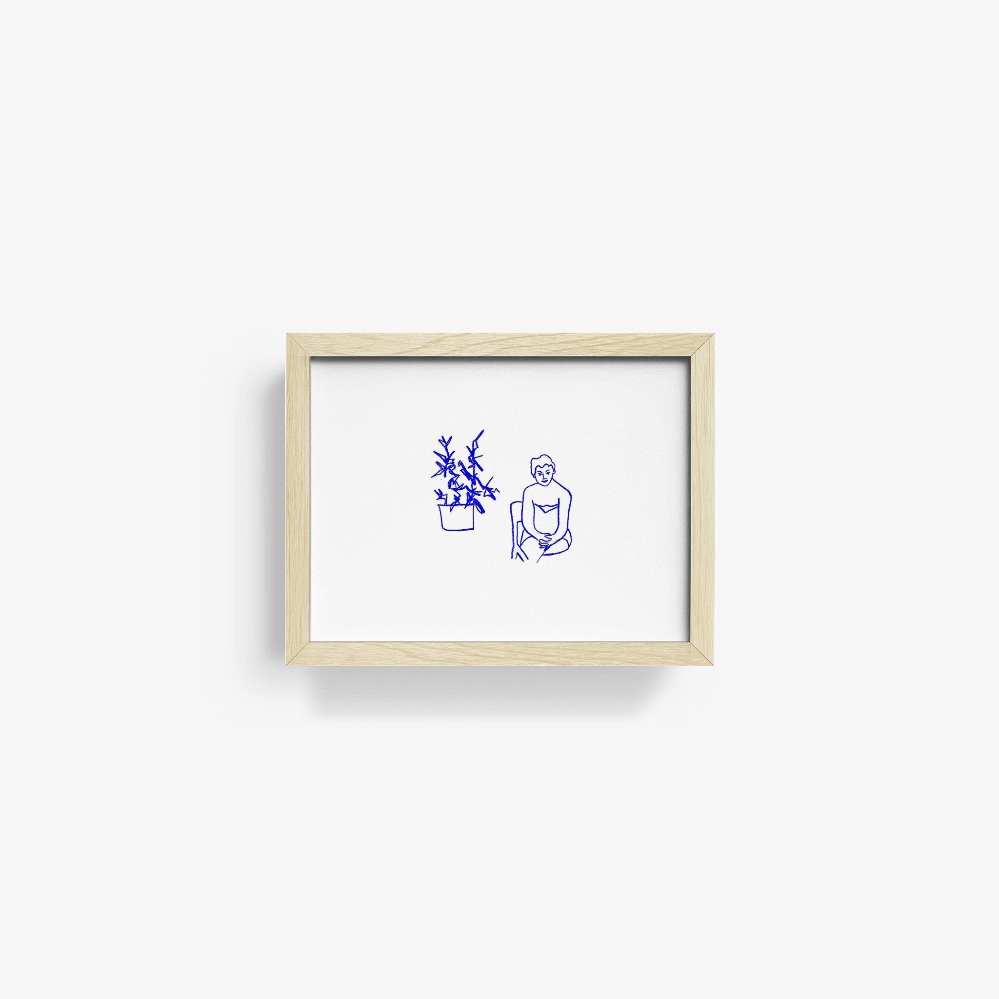 Blue Grandma, Print  by  Blue Grandma Tappan