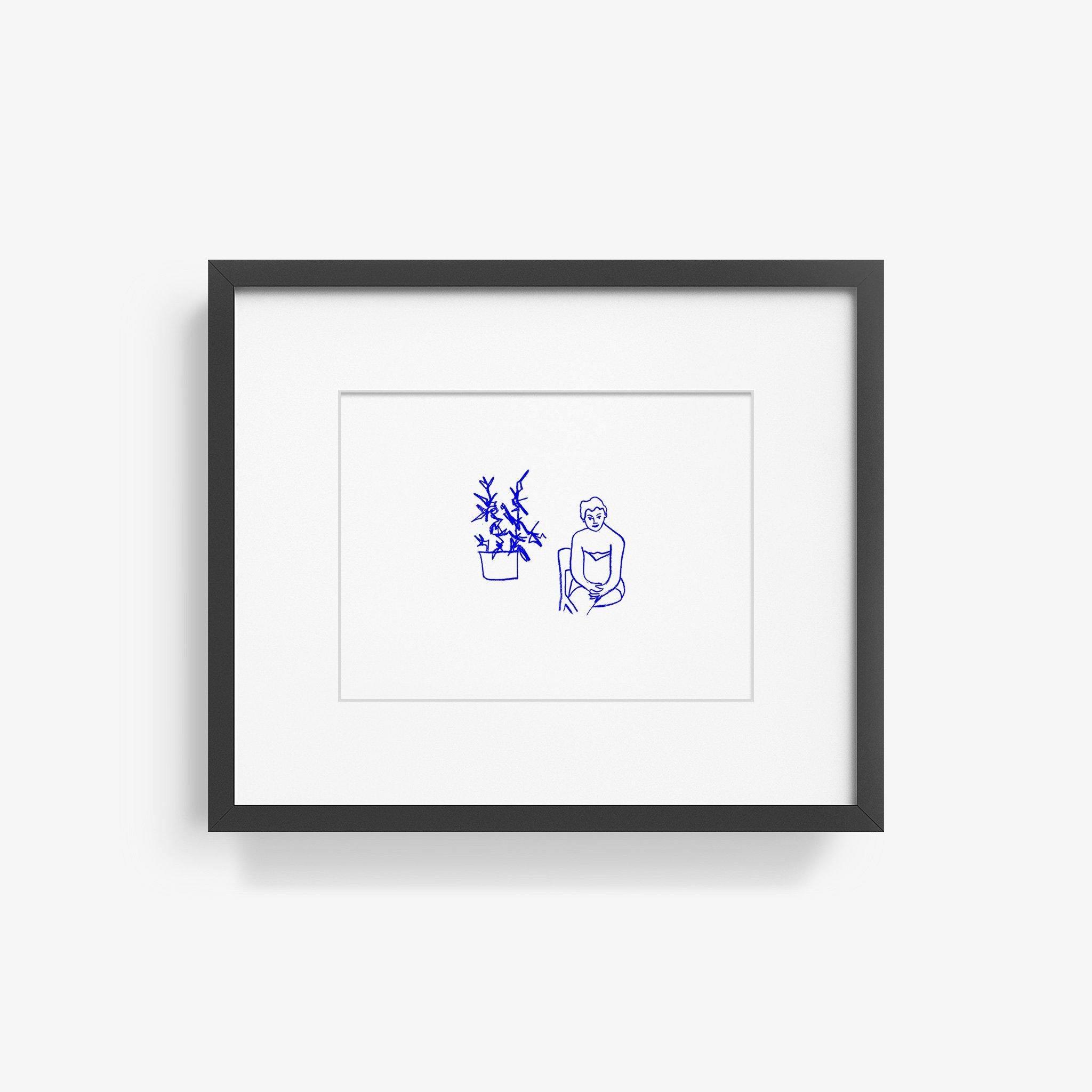 Blue Grandma, Print  by  Blue Grandma Tappan