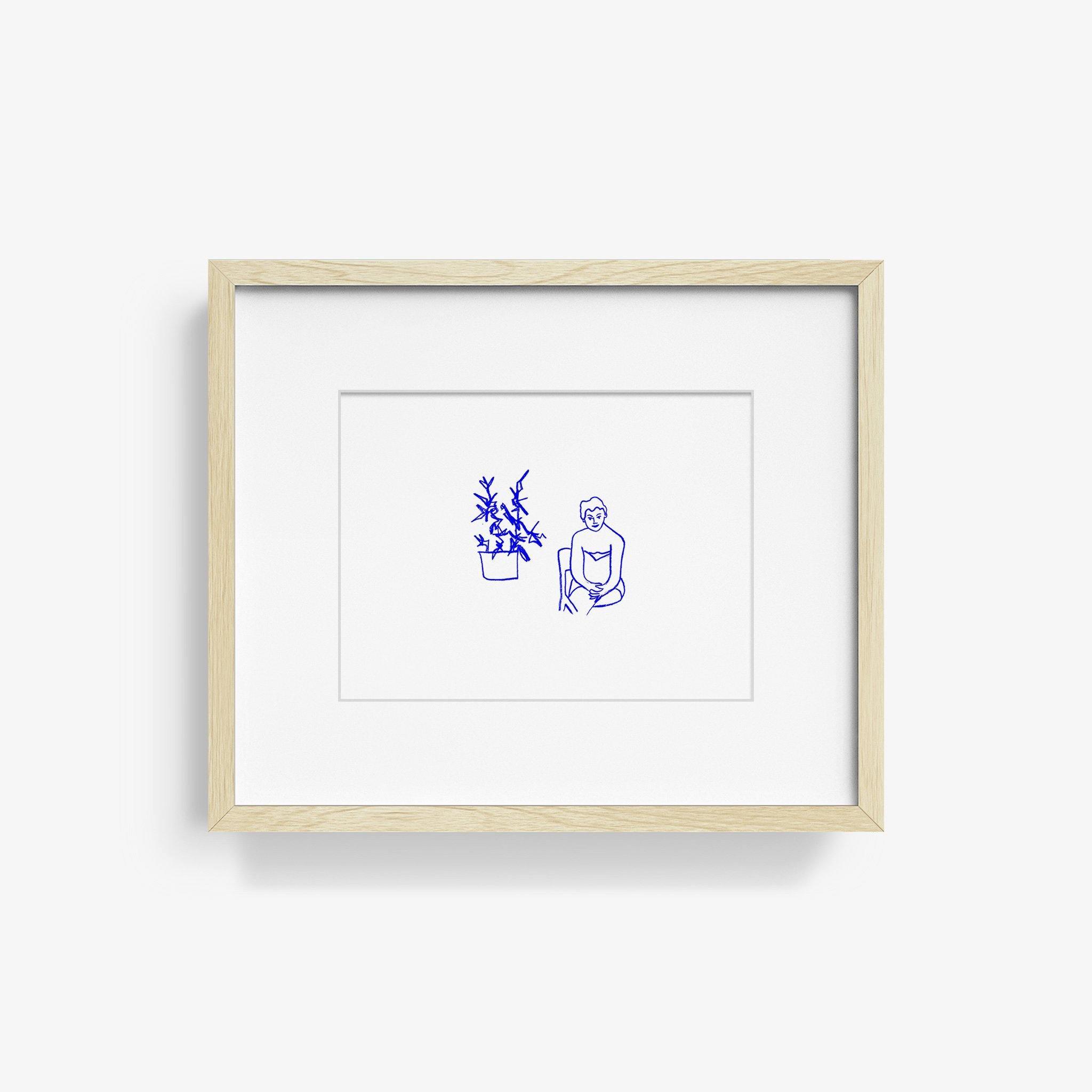 Blue Grandma, Print  by  Blue Grandma Tappan