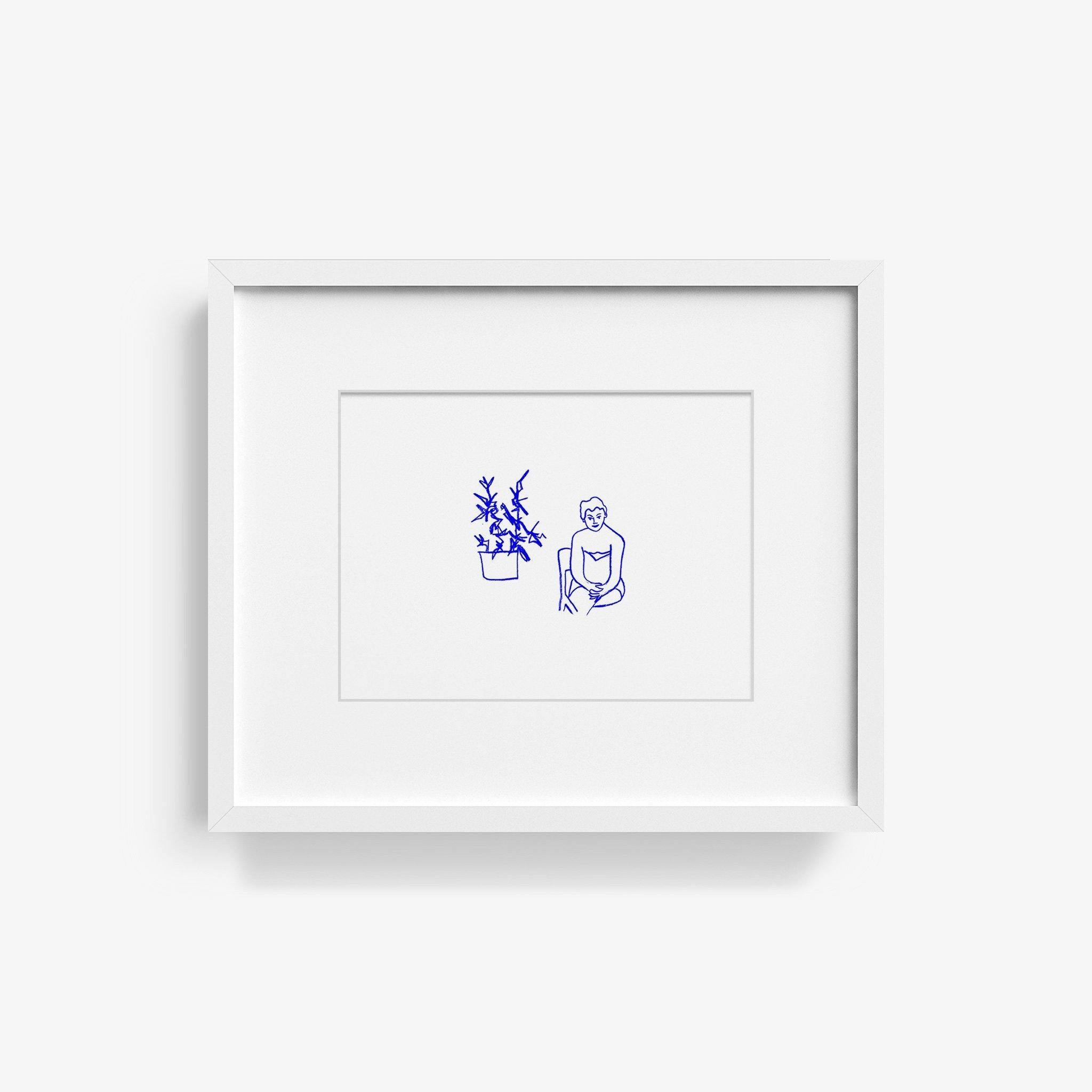 Blue Grandma, Print  by  Blue Grandma Tappan