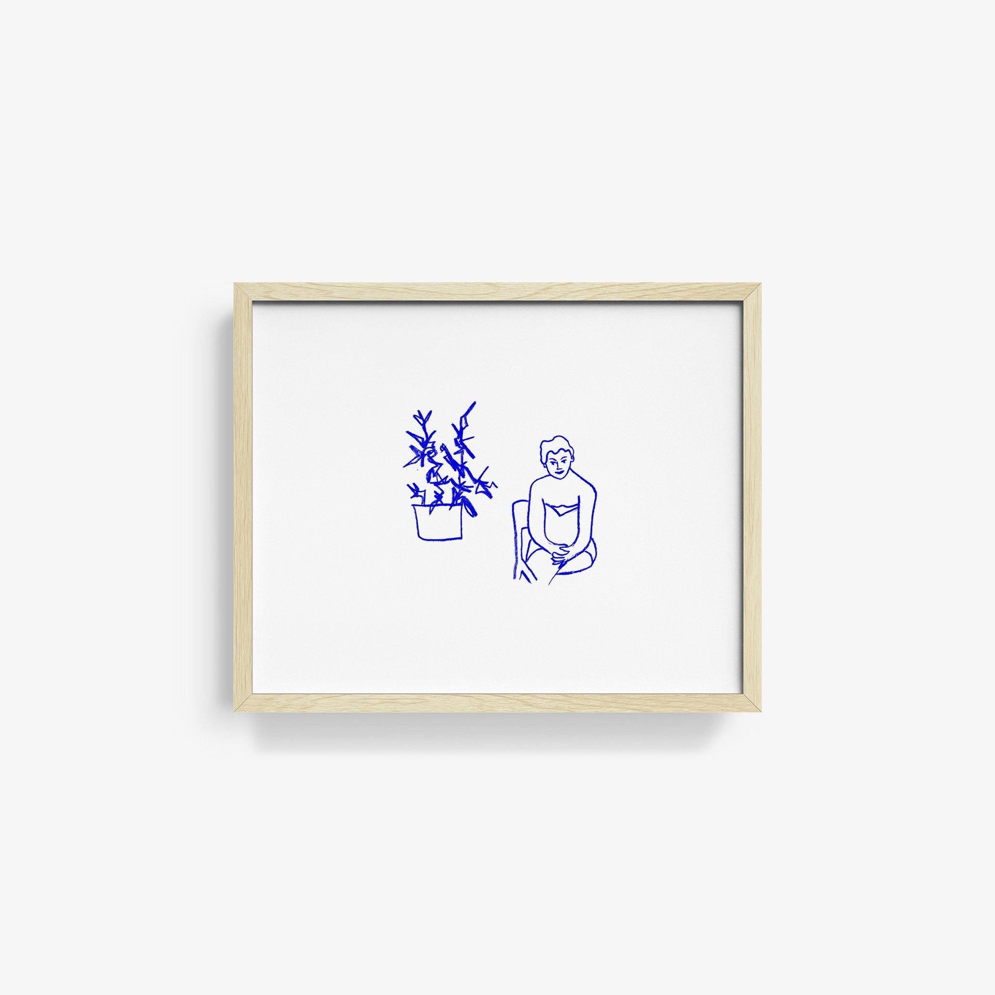 Blue Grandma, Print  by  Blue Grandma Tappan
