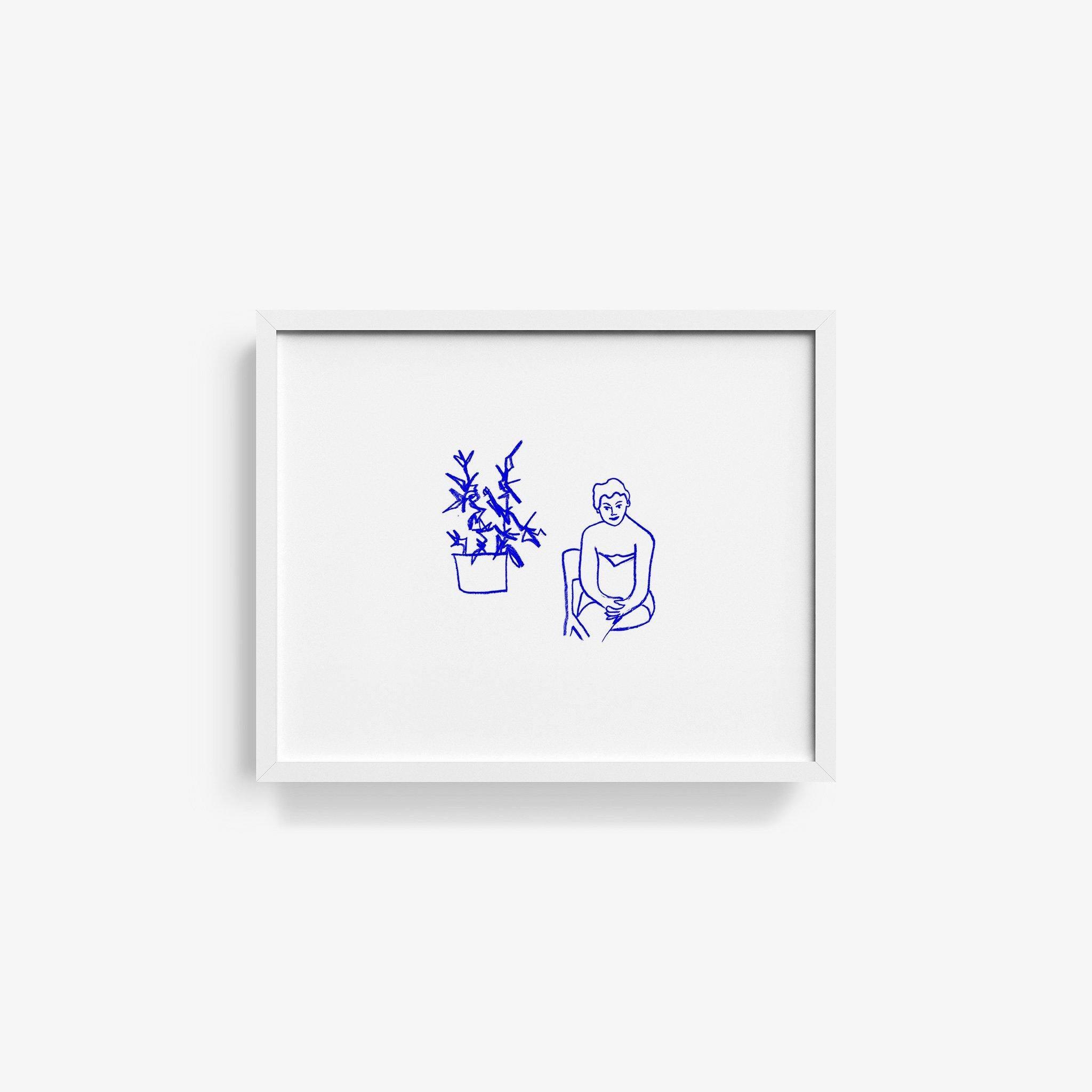 Blue Grandma, Print  by  Blue Grandma Tappan