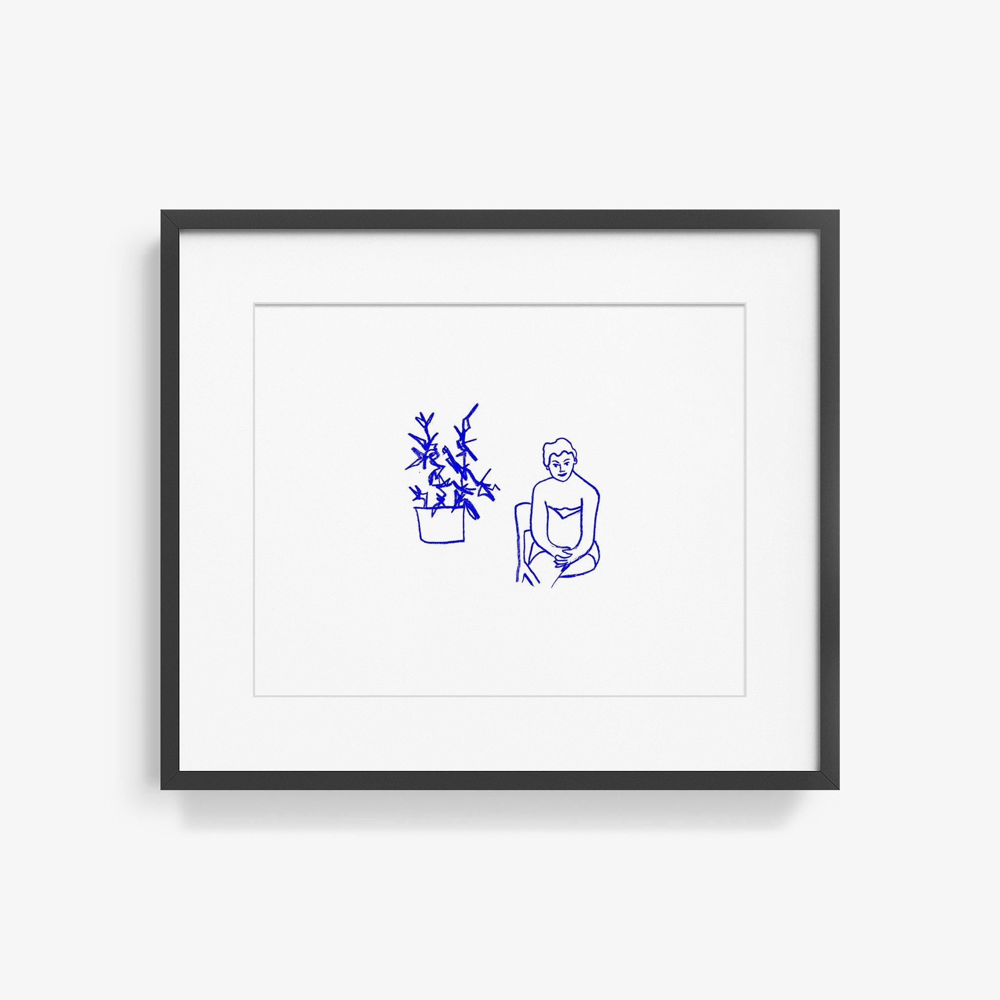 Blue Grandma, Print  by  Blue Grandma Tappan