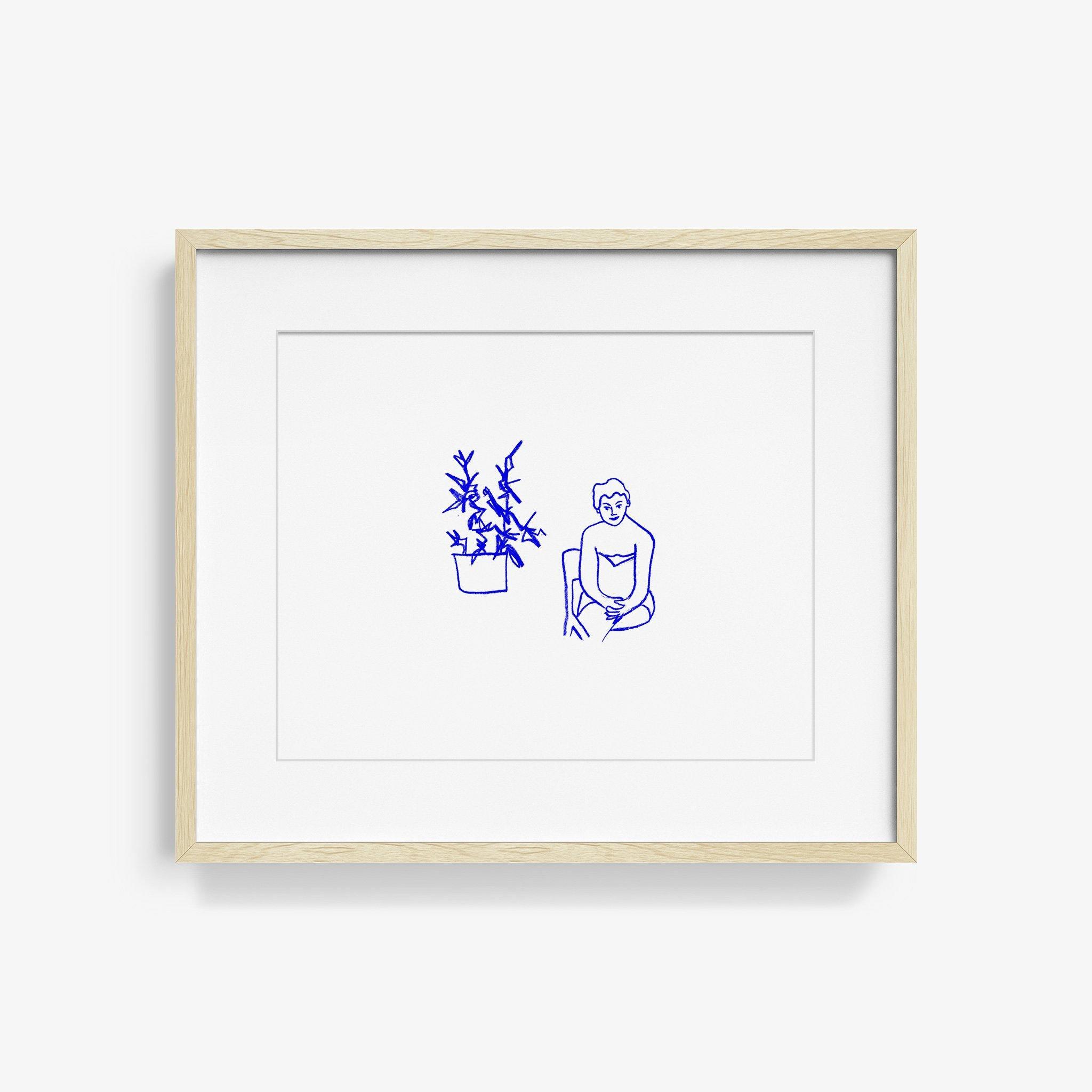 Blue Grandma, Print  by  Blue Grandma Tappan
