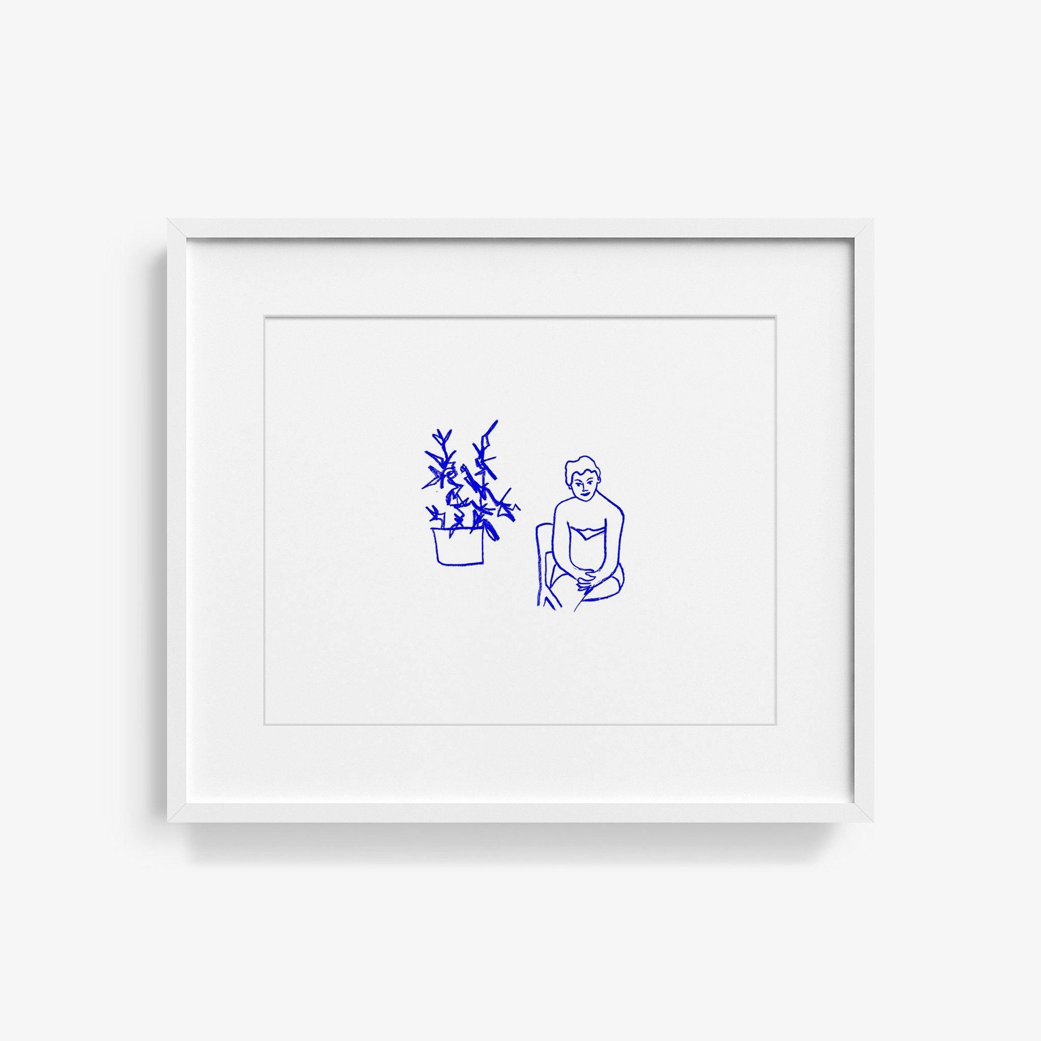 Blue Grandma, Print  by  Blue Grandma Tappan