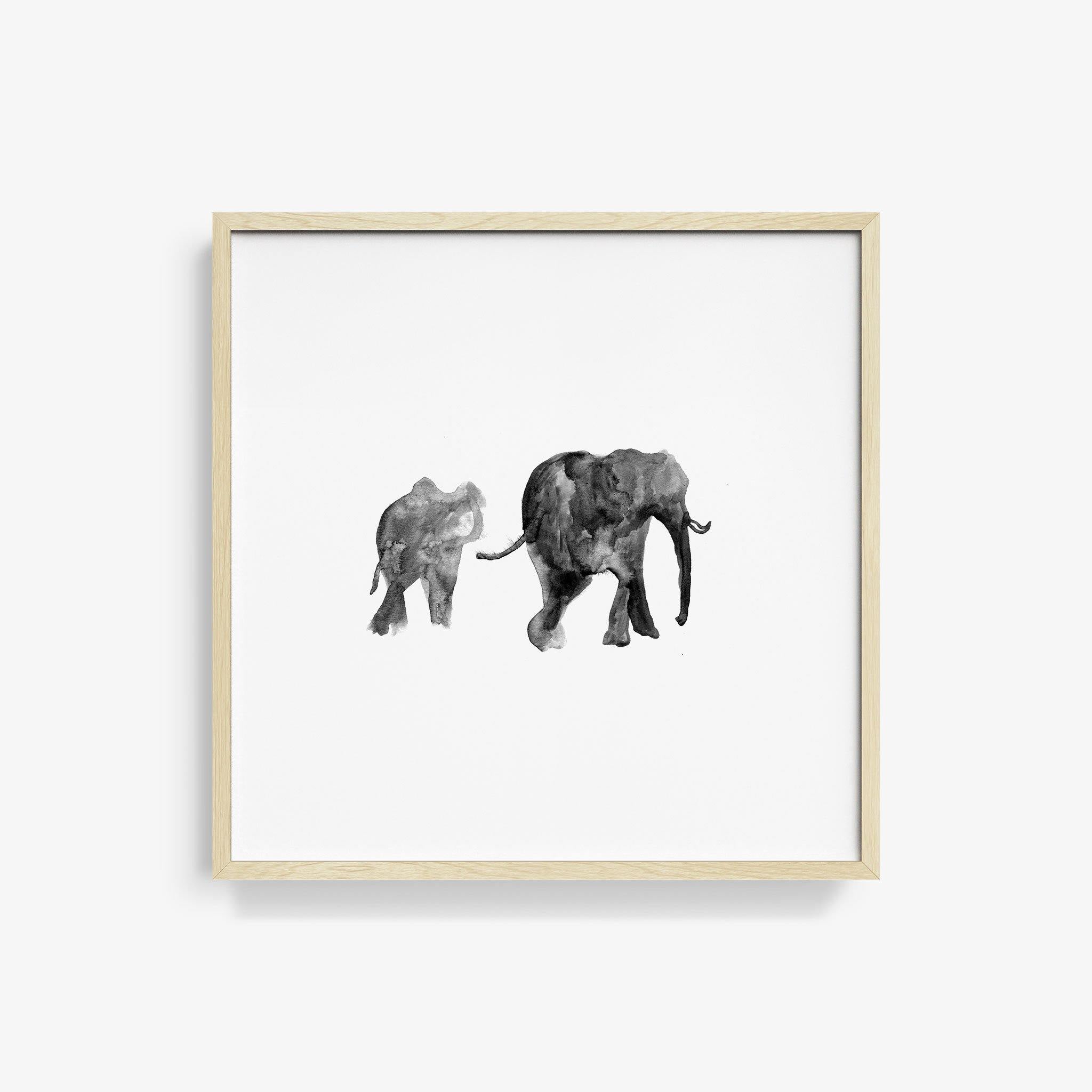 Elephant Print - Dana Veraldi - Print - Tappan Collective