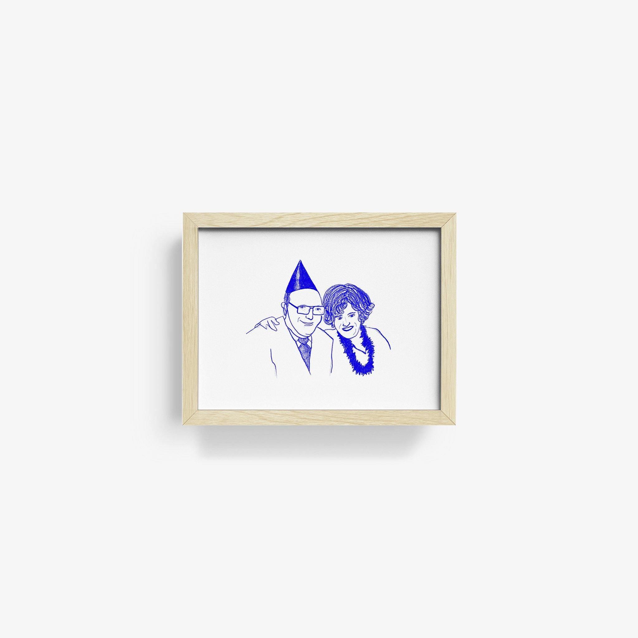 Frank & Inez, New Year's Eve, Print  by  Frank & Inez, New Year's Eve Tappan